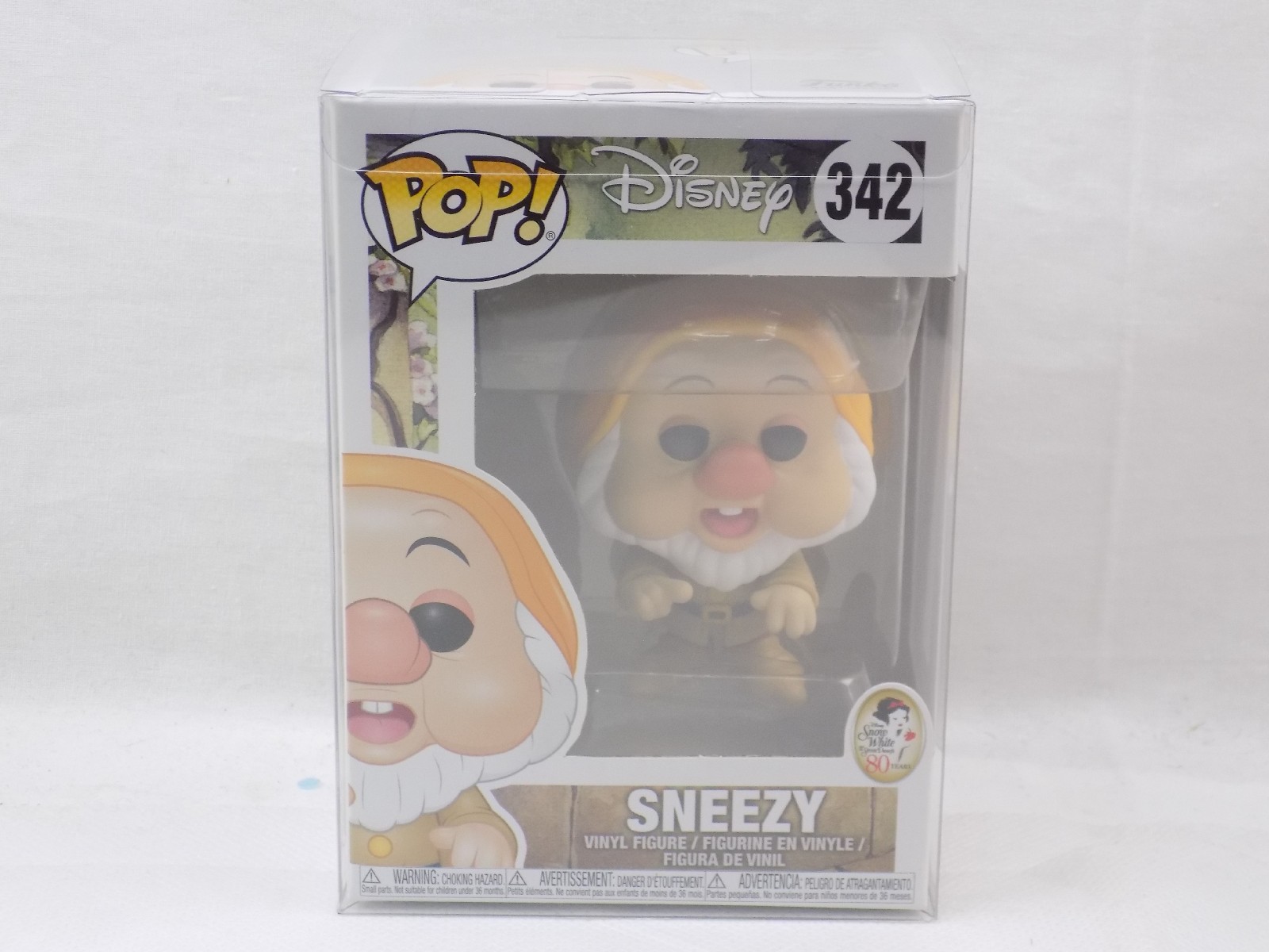 Brand New Funko Pop Sneezy 342 Disney Snow White And The Seven Dwarfs ...