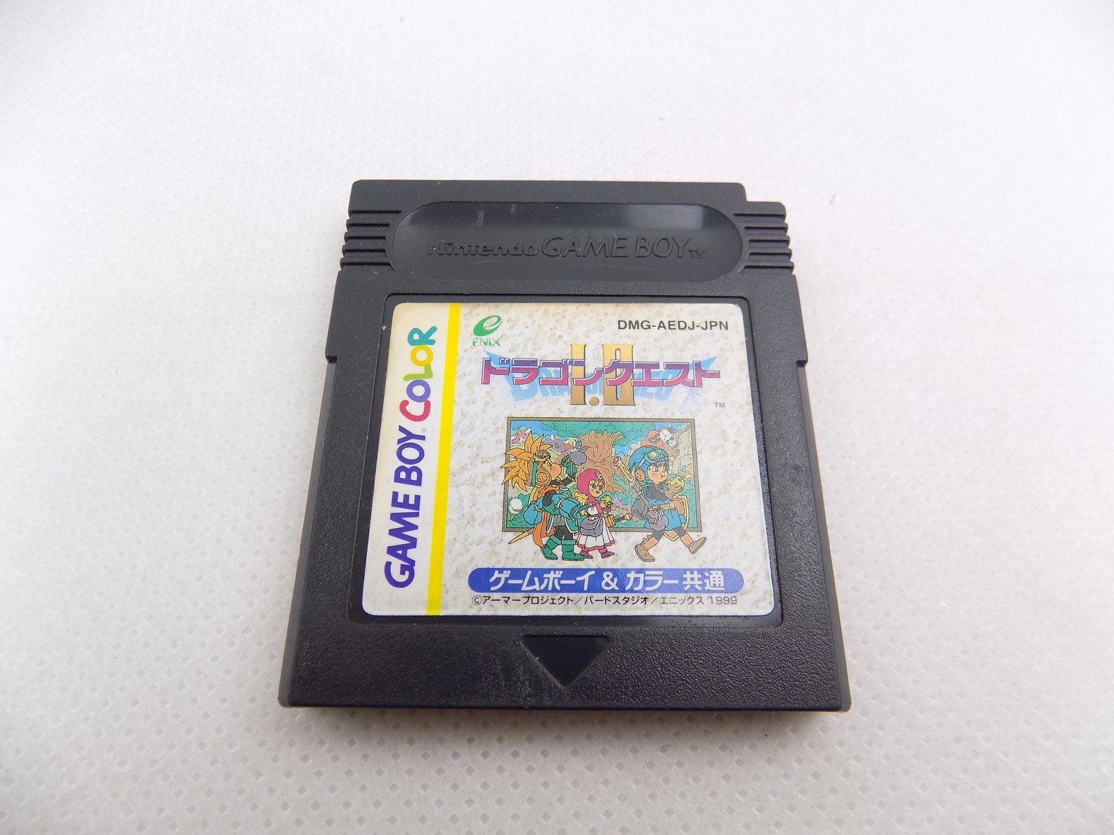 Nintendo Gameboy Color Dragon Quest Warrior I + II 1 and 2 GBC Japanese ...