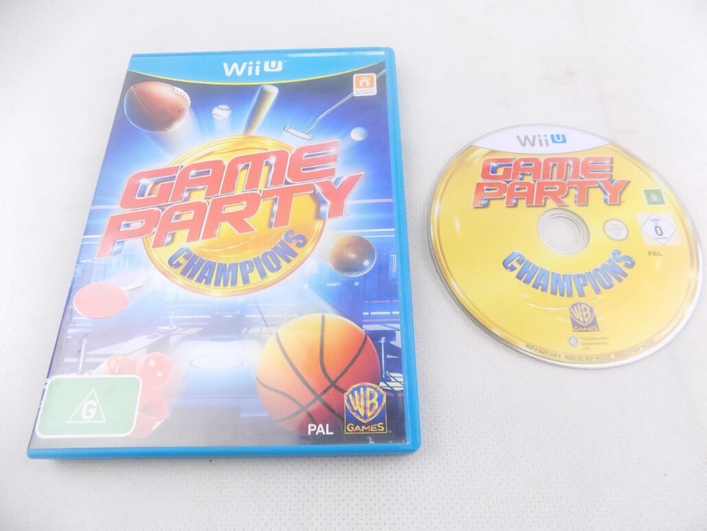 Mint Disc Nintendo Wii U Game Party Champions