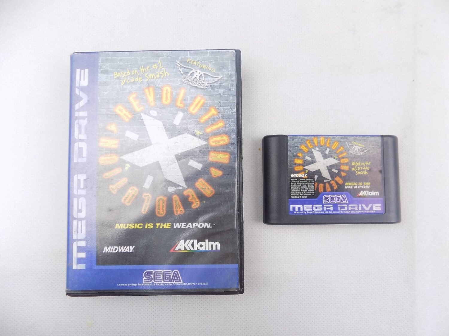 Boxed Sega Mega Drive / Genesis Revolution X - No Manual
