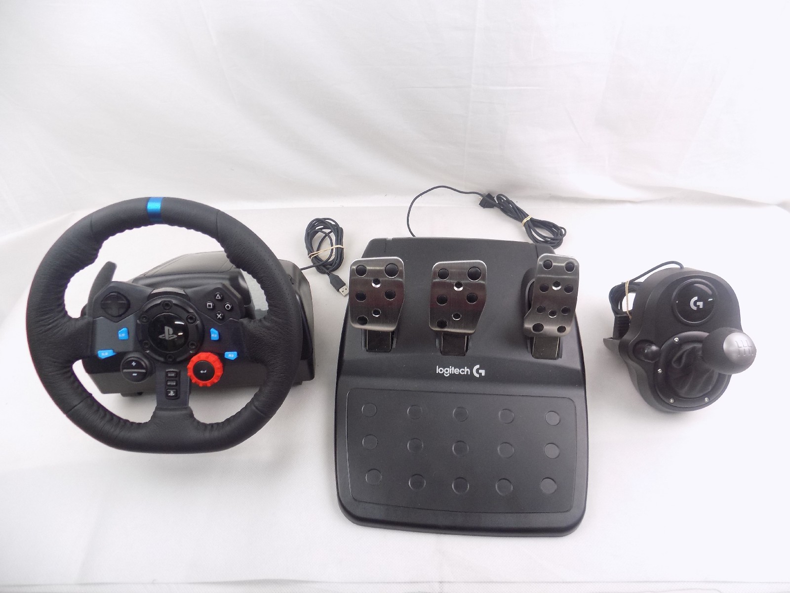 Logitech G29 Driving Force Racing Wheel + Driving Force Gear Shifter for  PS3 PS4 PS5 & PC - Starboard Games