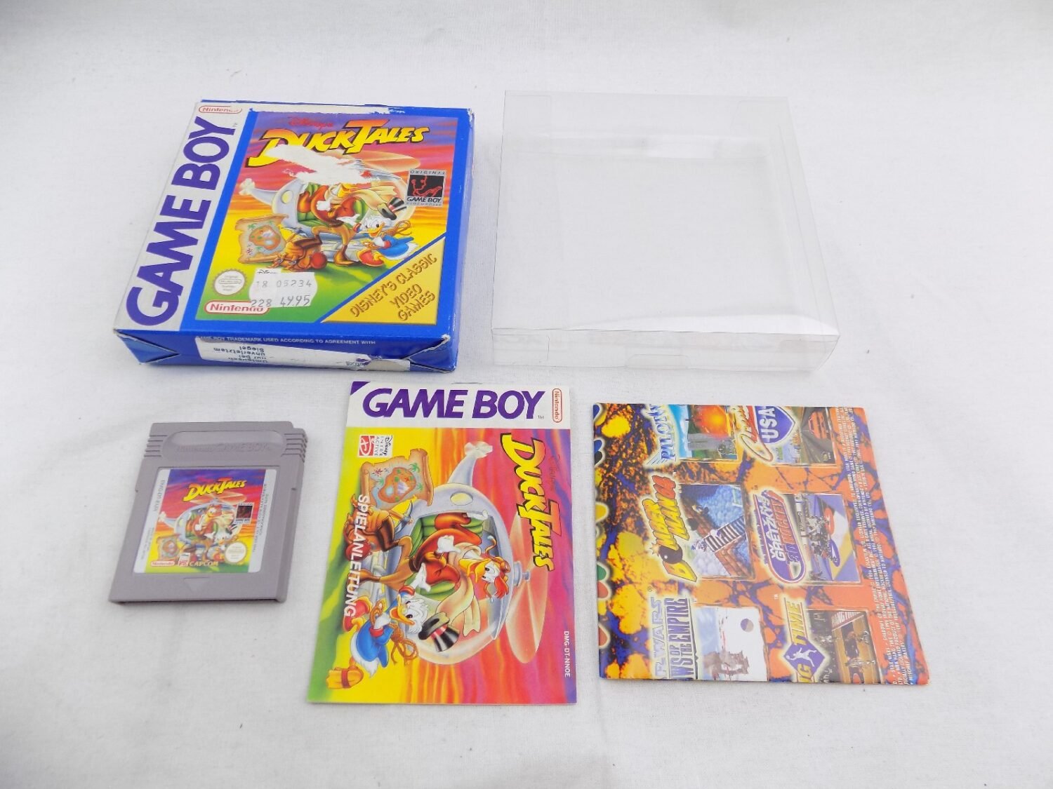Boxed Gameboy GB Disney's DuckTales -PAL