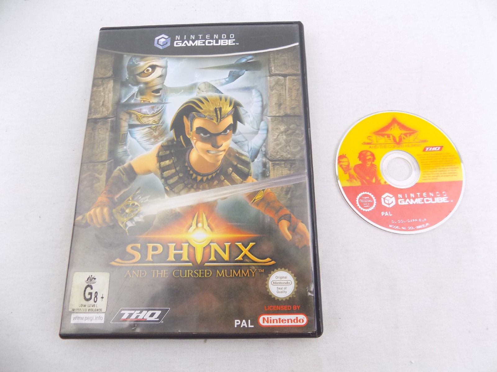 sphinx and the cursed mummy gamecube