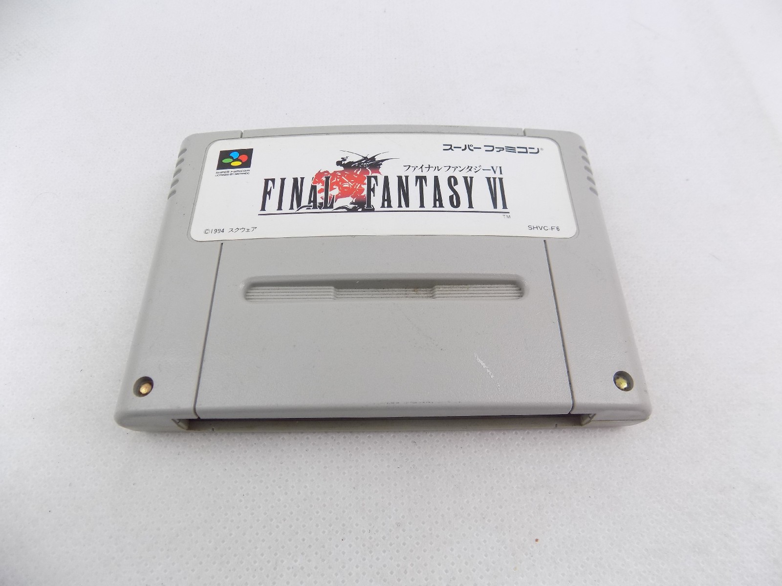 Super Famicom - Final Fantasy VI 6 - Cartridge Only - Japan - SHVC-F6 ...