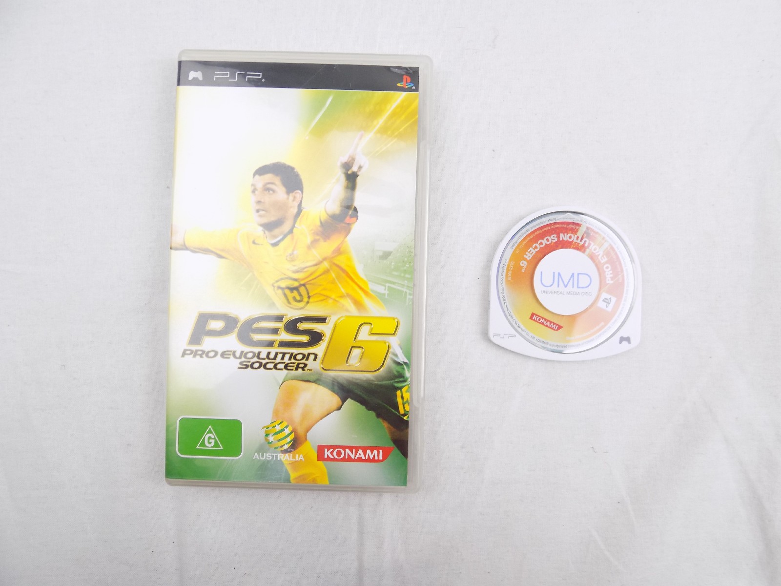 Playstation Portable PSP PES Pro Evolution Soccer 6 – No Manual Free  Postage - Starboard Games