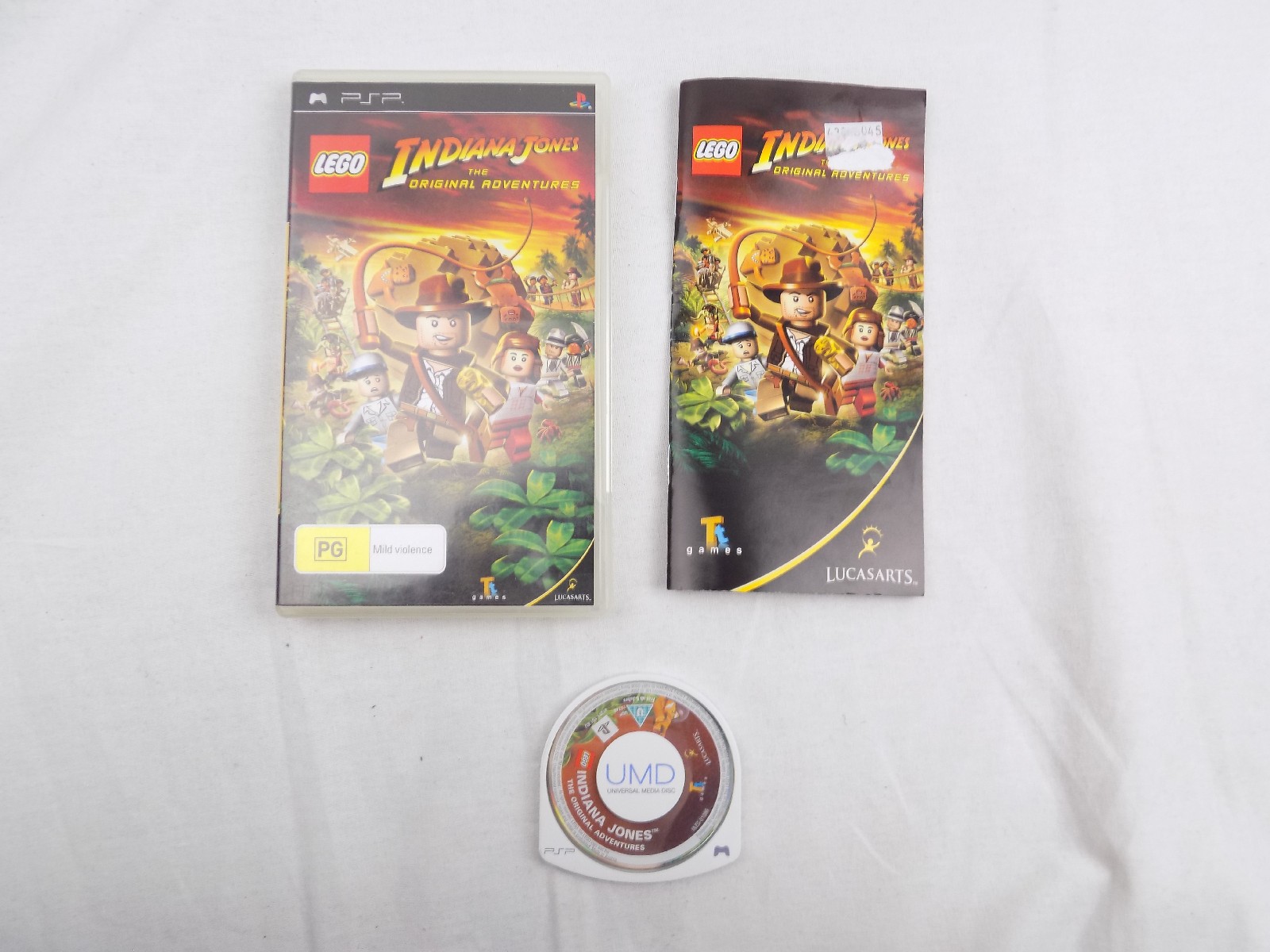 Playstation Portable PSP Lego Indiana Jones The Original