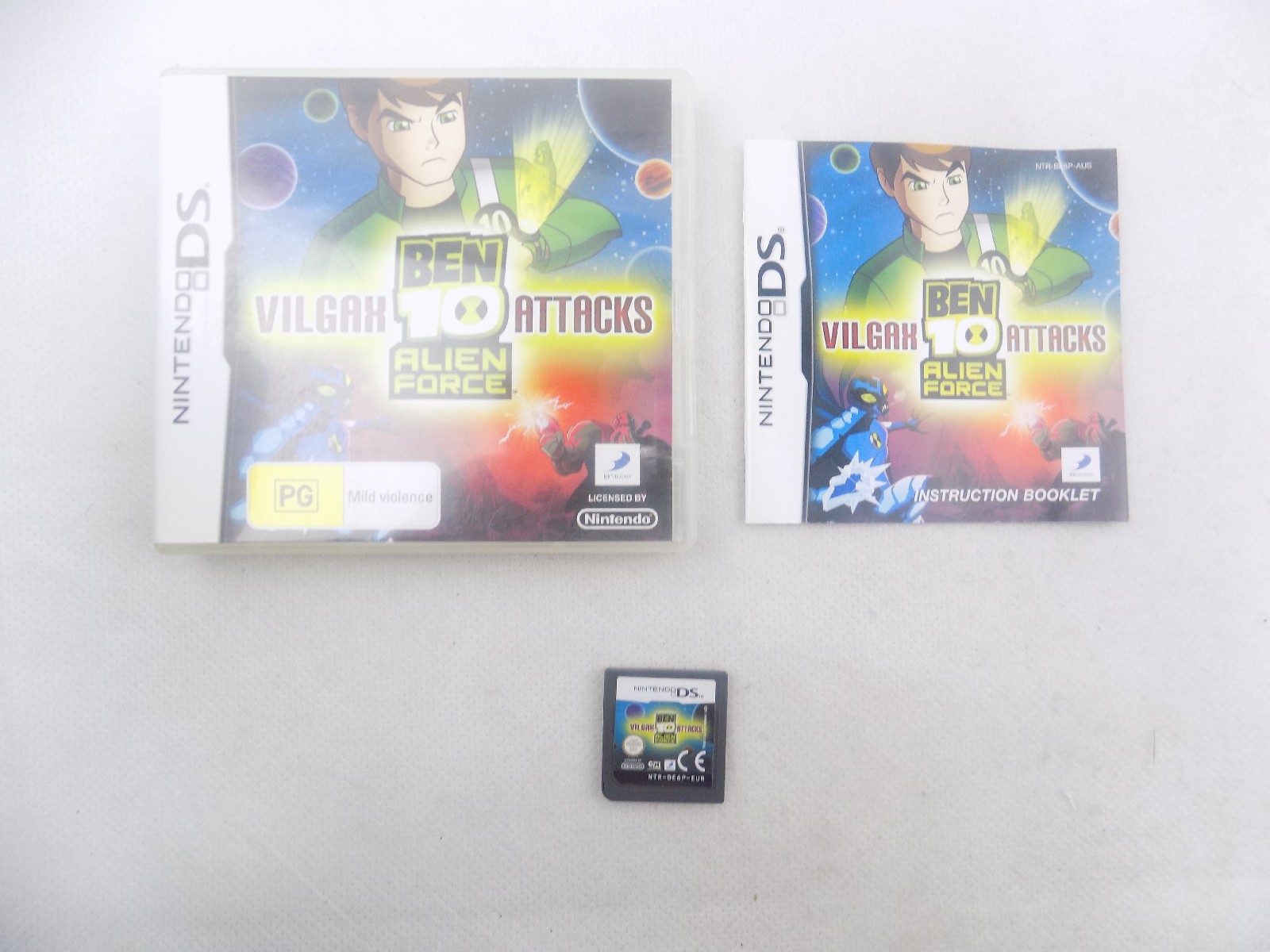 Like New Nintendo DS Ben 10 Alien Force Vilgax Attacks – Inc Manual Free  Postage - Starboard Games