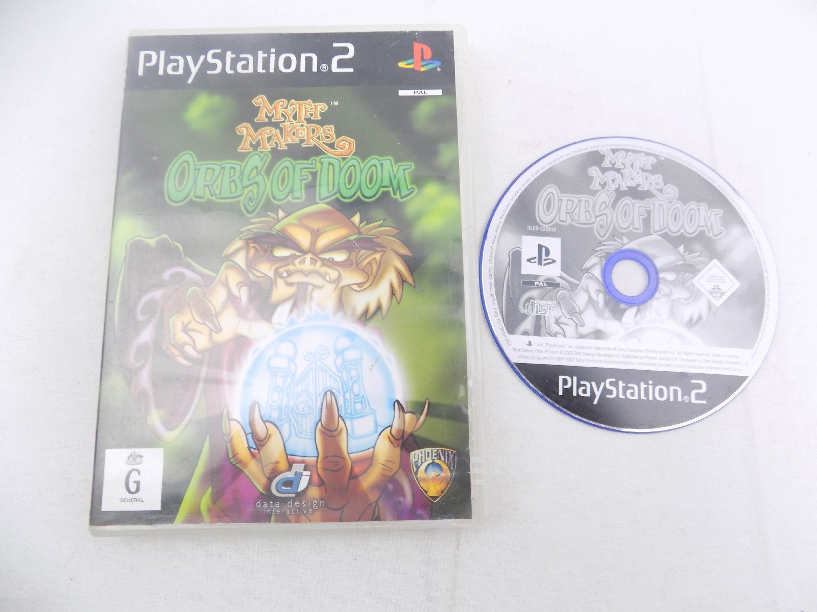 Myth makers orbs of doom - jeu ps2 à Gavaudun | Clasf jeux