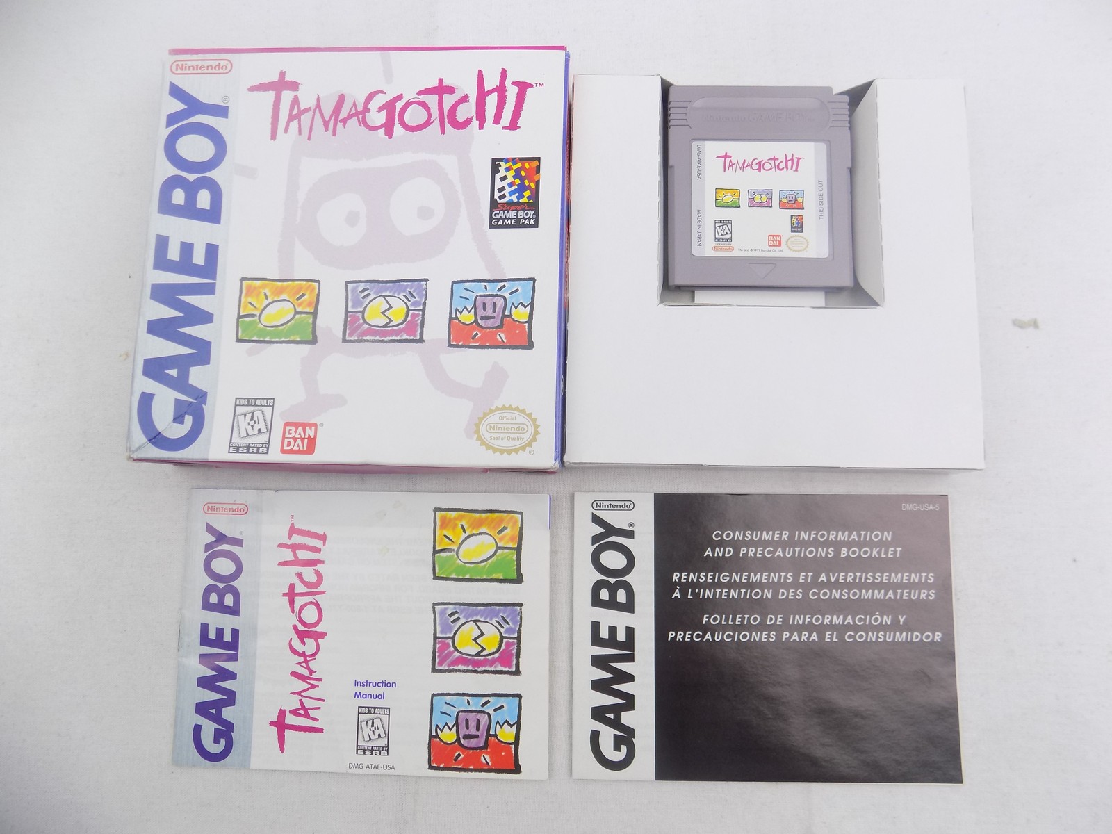 Boxed Gameboy Tamagotchi Complete w/Manual Game Boy