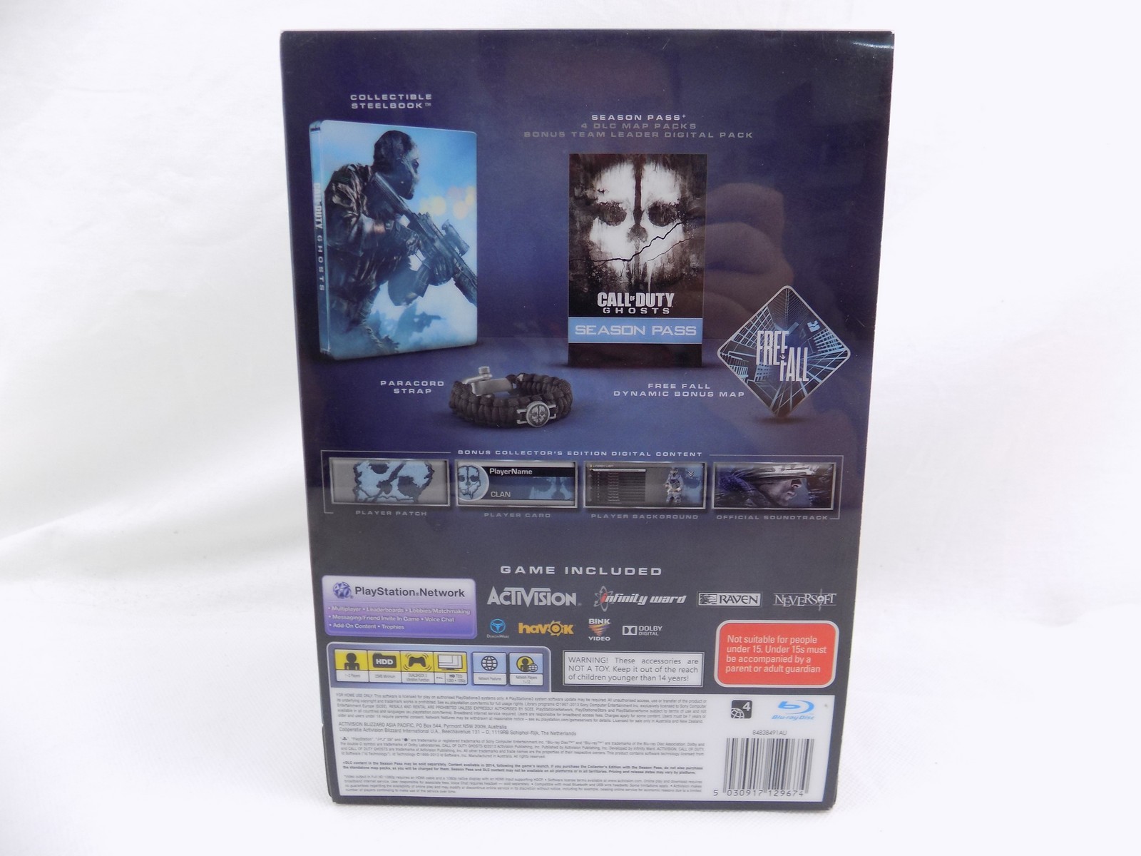 CALL OF DUTY Ghosts PS3 - STEELBOOK LIMITED EDITION - PlayStation