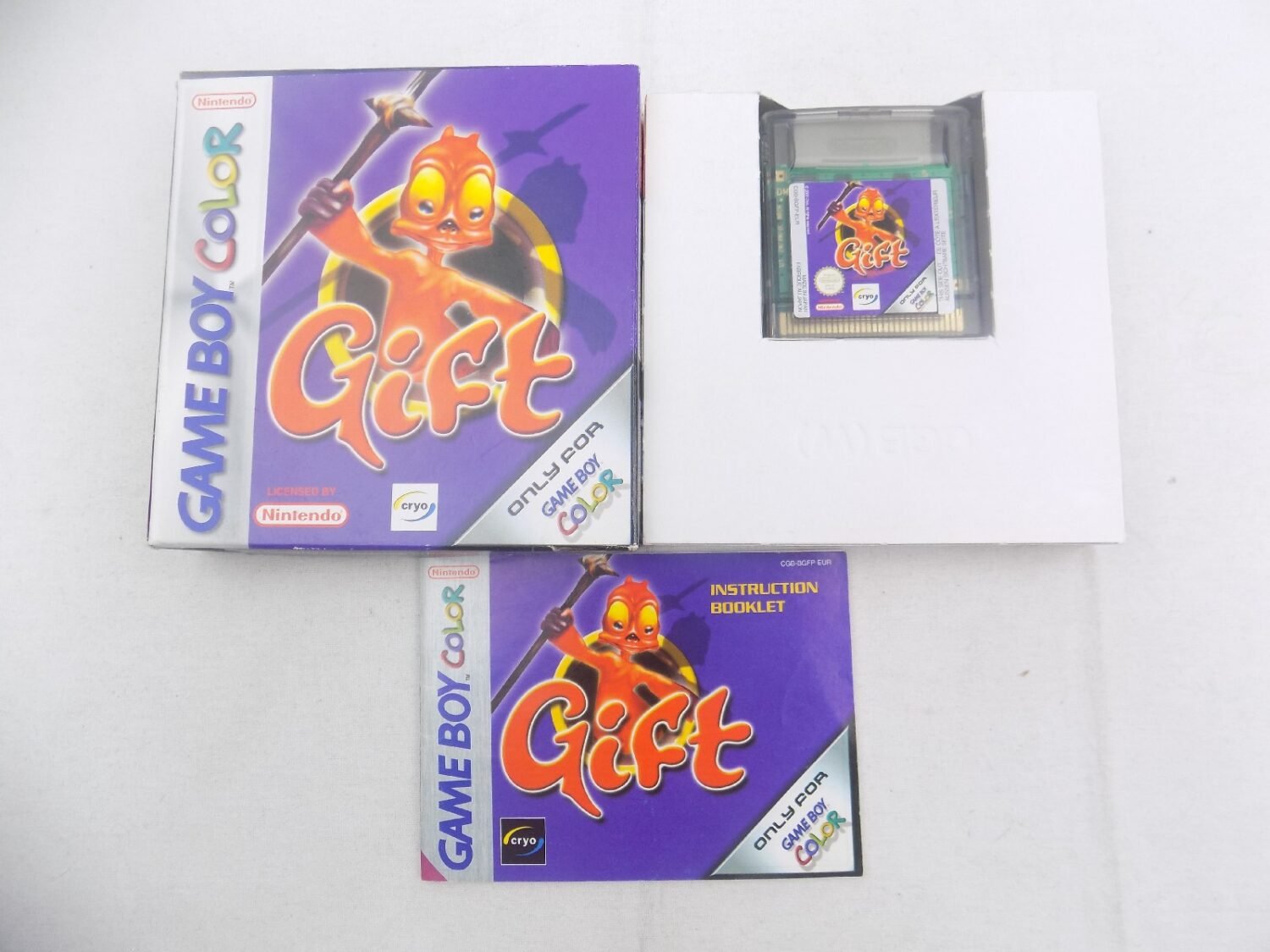 Boxed Gameboy Color Gift complete w/Manual Game Boy