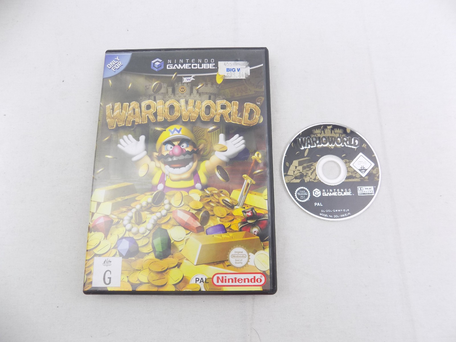 Mint Disc Nintendo Gamecube WarioWorld Wario World â No Manual Free ...