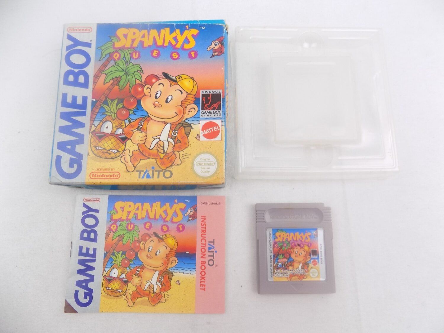 Boxed Gameboy GB Spanky's Quest AUS PAL