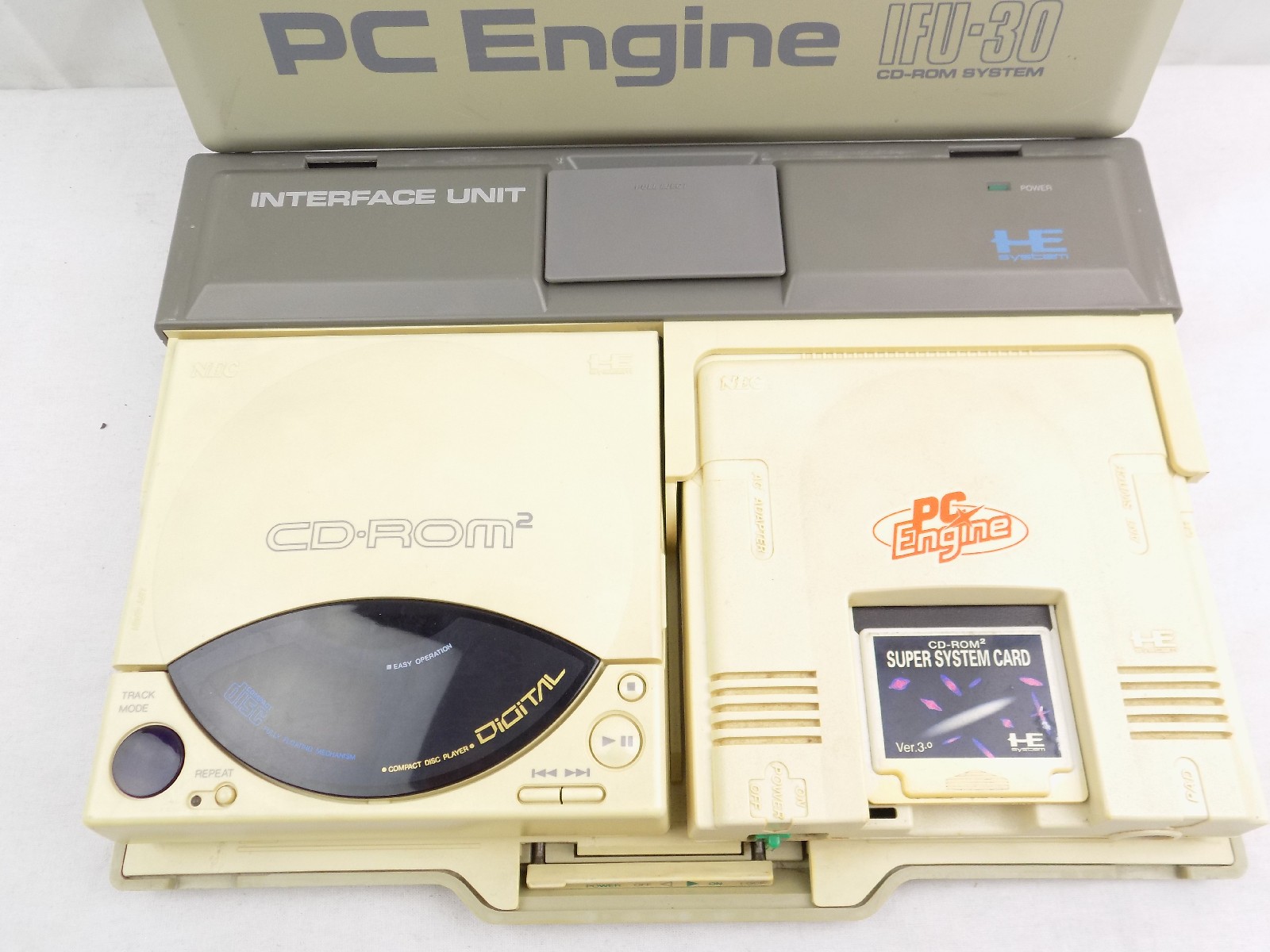 NEC PC Engine IFU-30 CD-Rom2 System Interface With Controller And Super ...