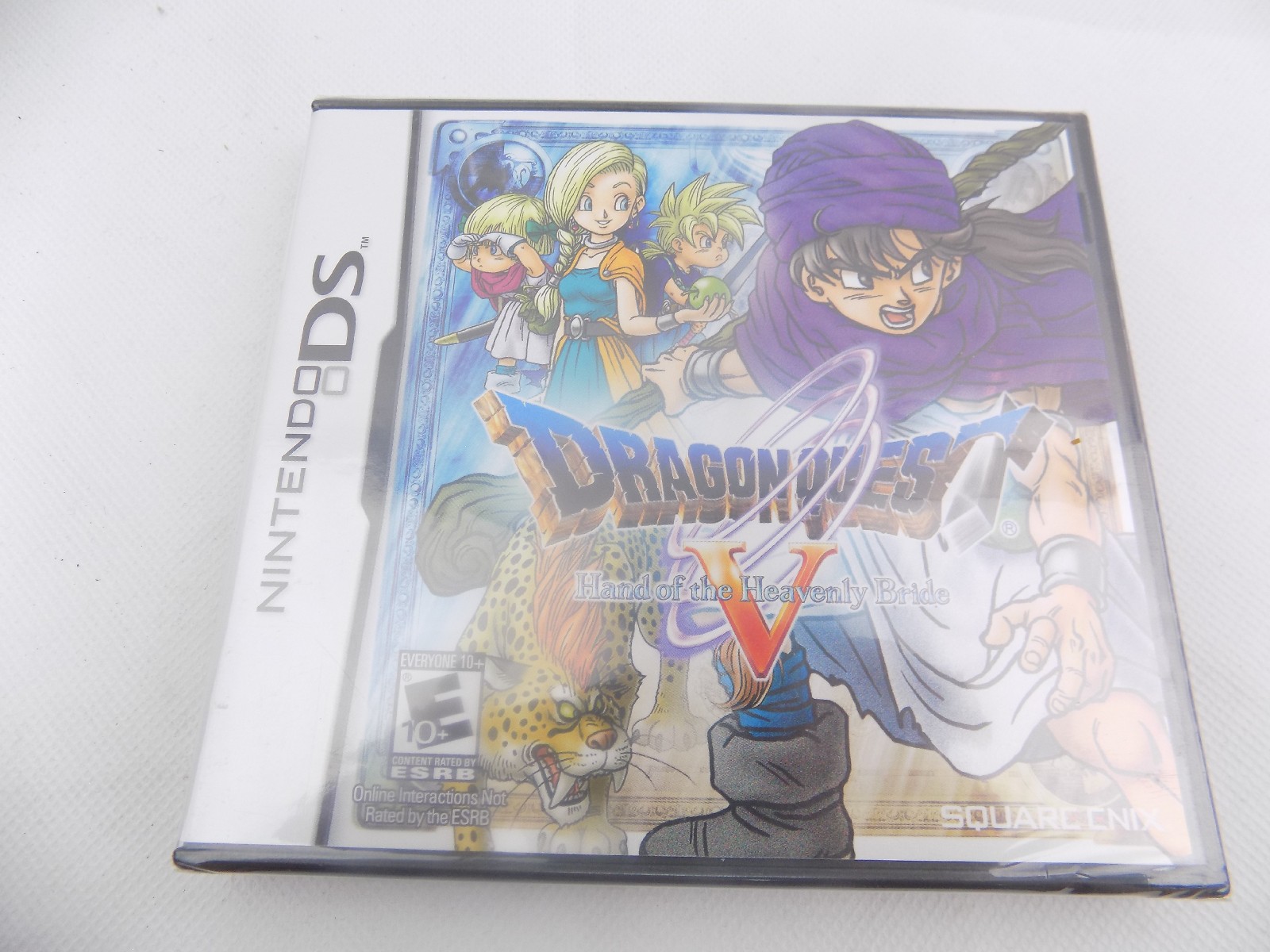 Brand New and Sealed Nintendo DS Dragon Quest V 5 Hand Of The Heavenly ...