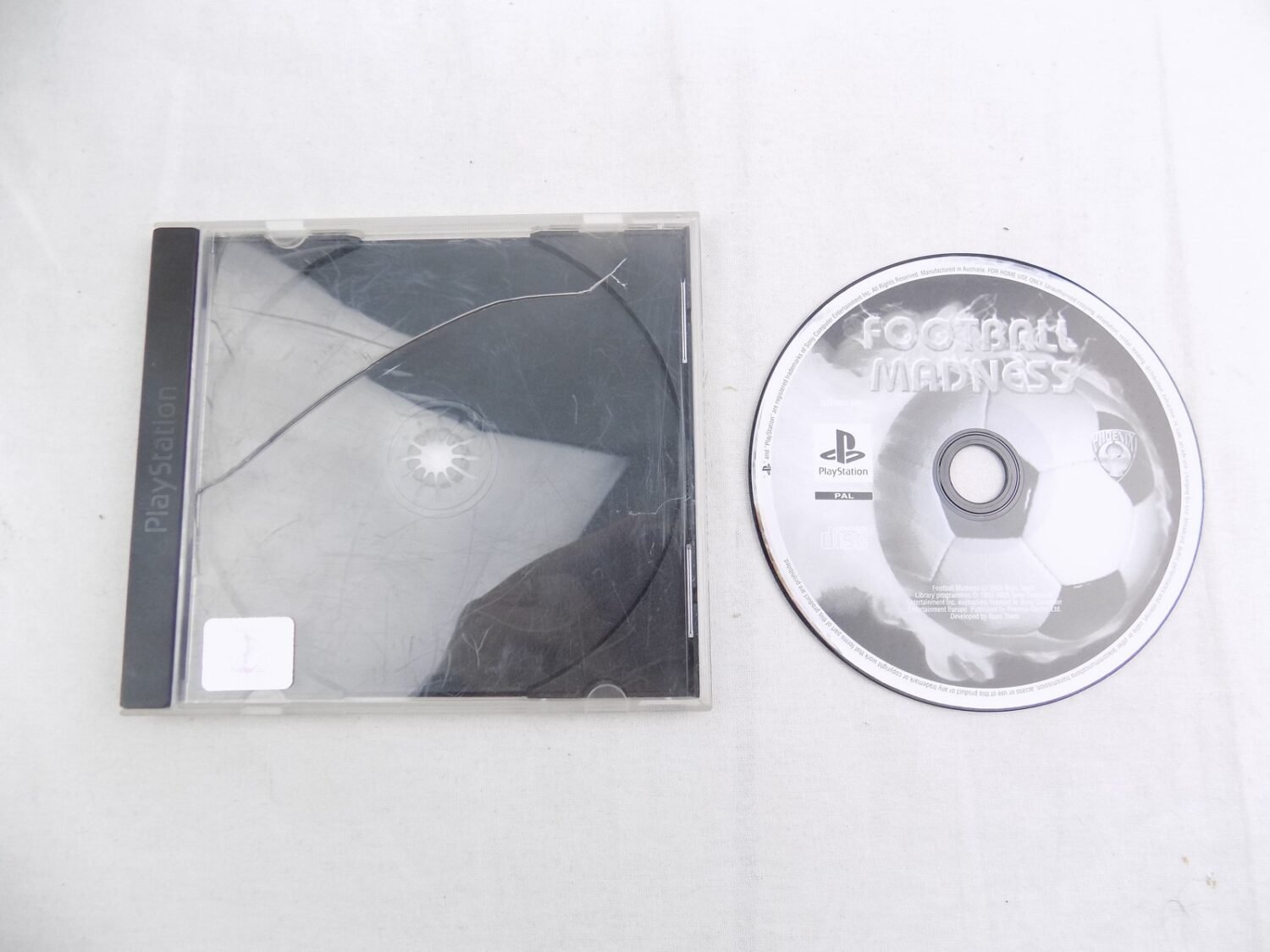 Mint Disc Playstation 1 Ps1 Football Madness - No Cover, No Manual