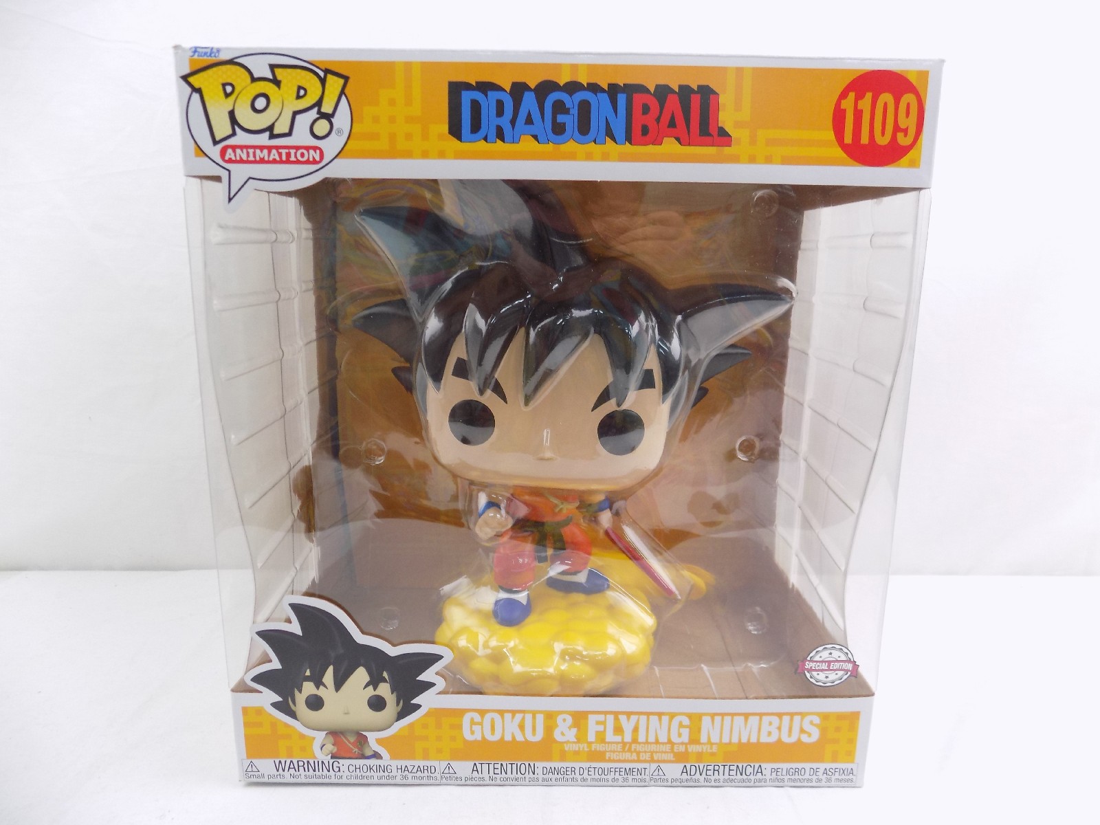  Funko POP Anime: Dragonball Z - Goku & Nimbus Action Figure :  Toys & Games