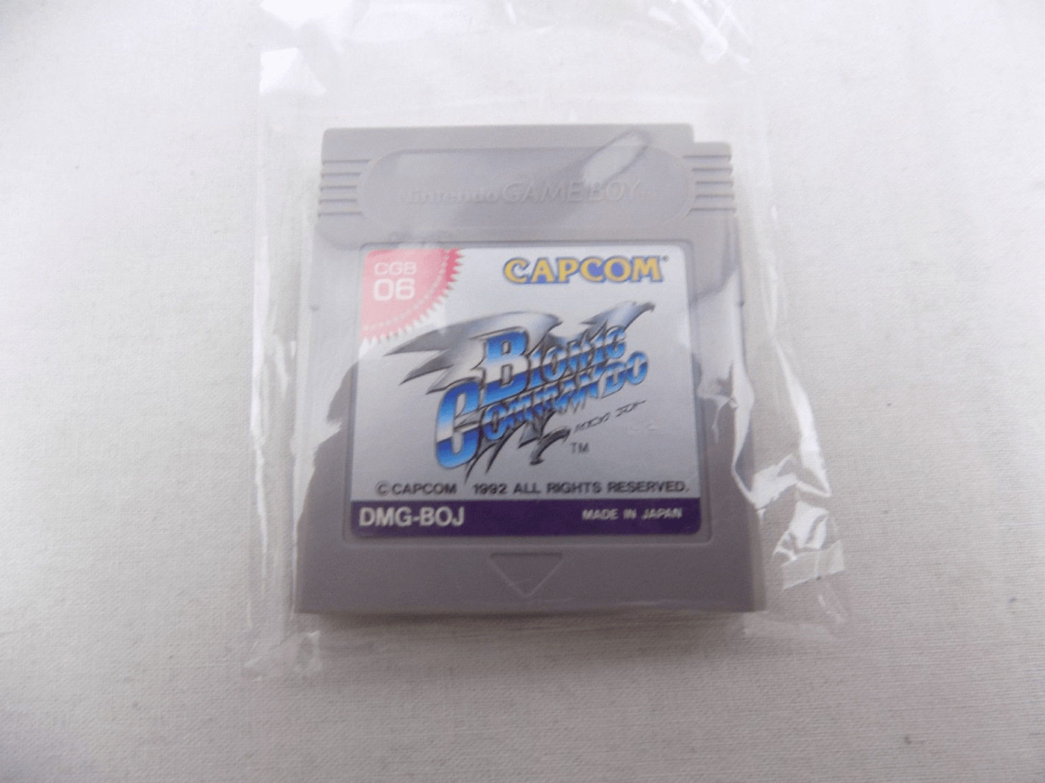 Gameboy Like New Game Boy Bionic Commando