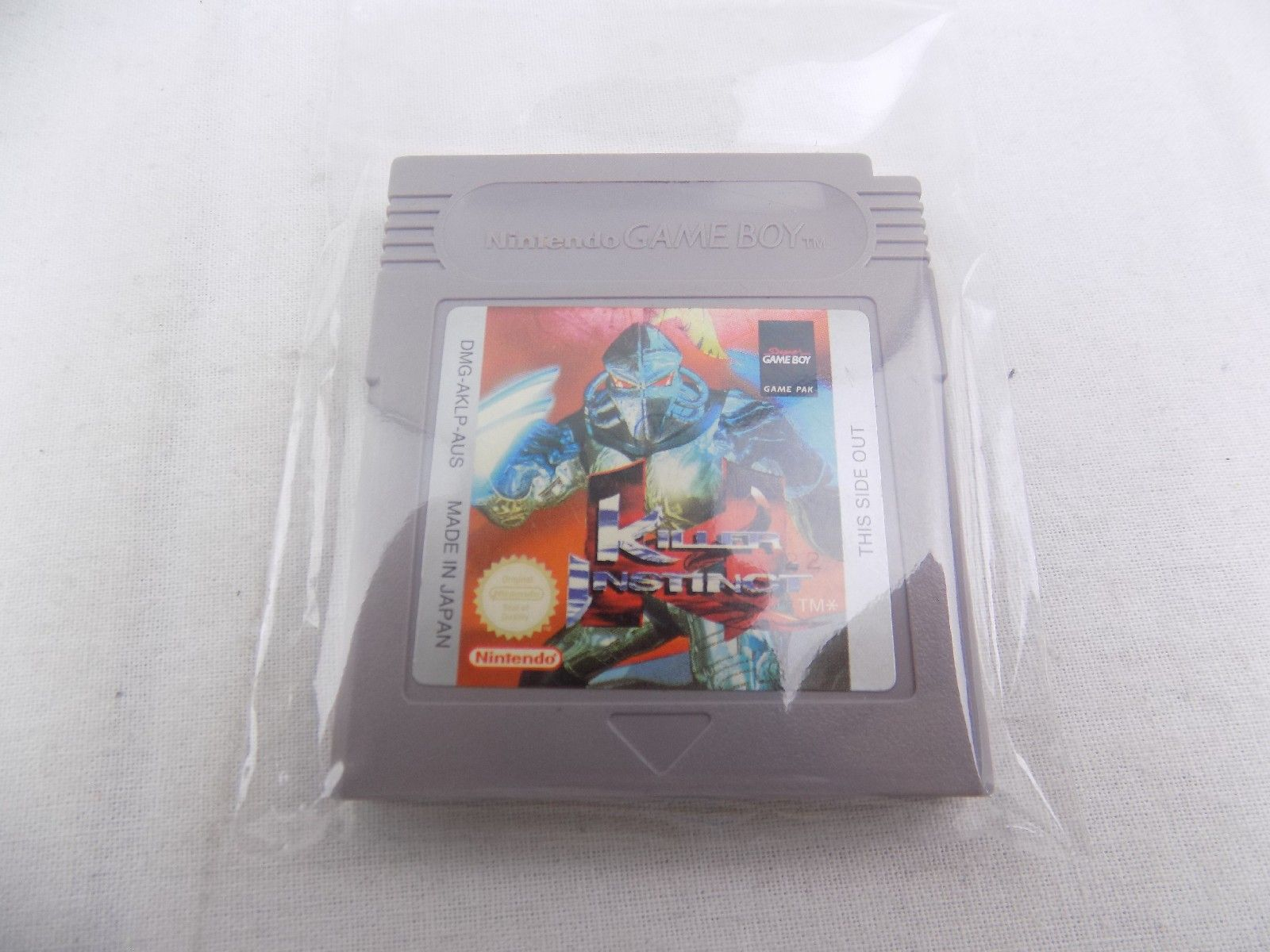 Gameboy Like New Game Boy Killer Instinct