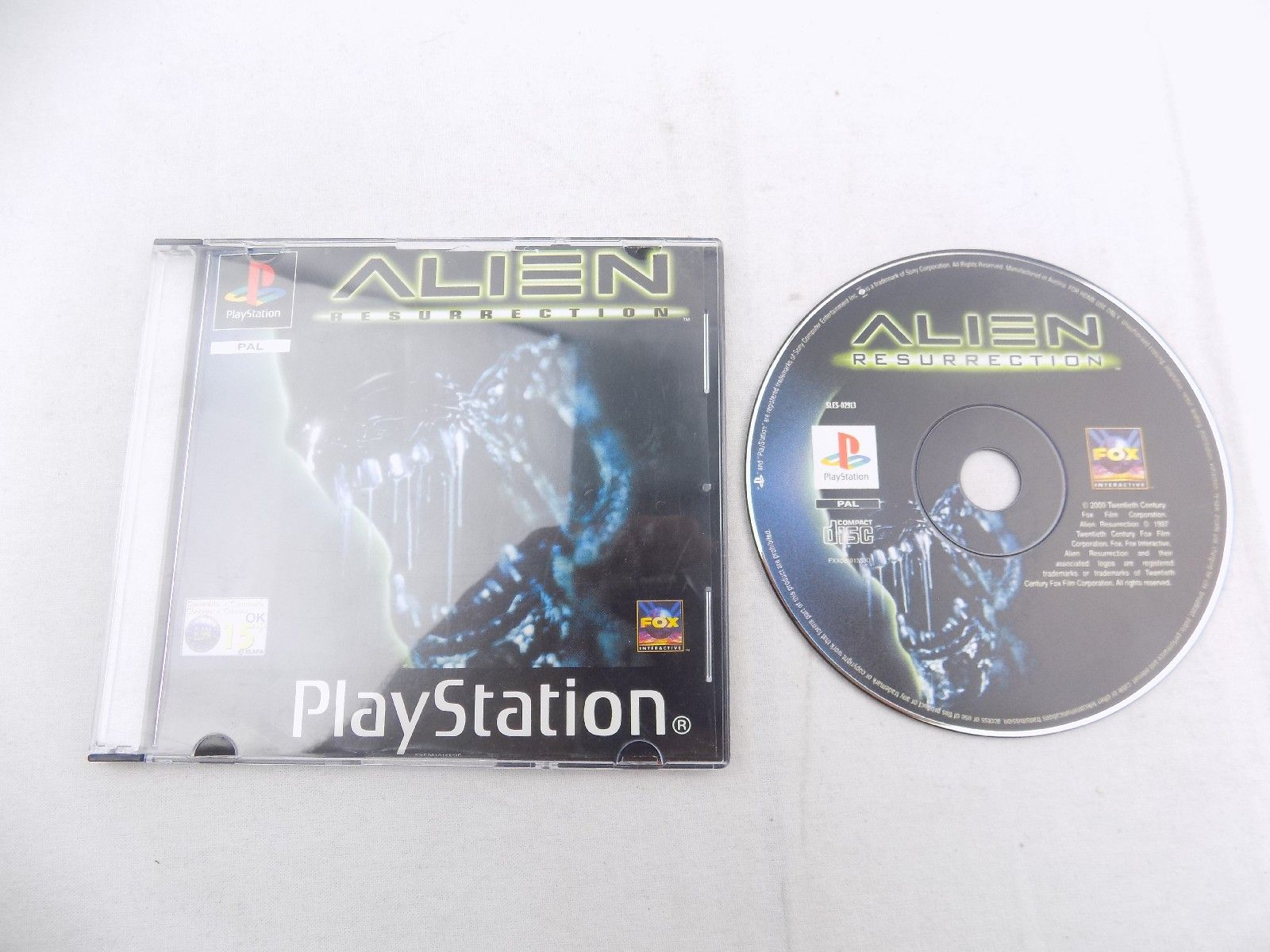 Mint Disc Playstation 1 Ps1 Alien Resurrection Free Postage No Manual ...