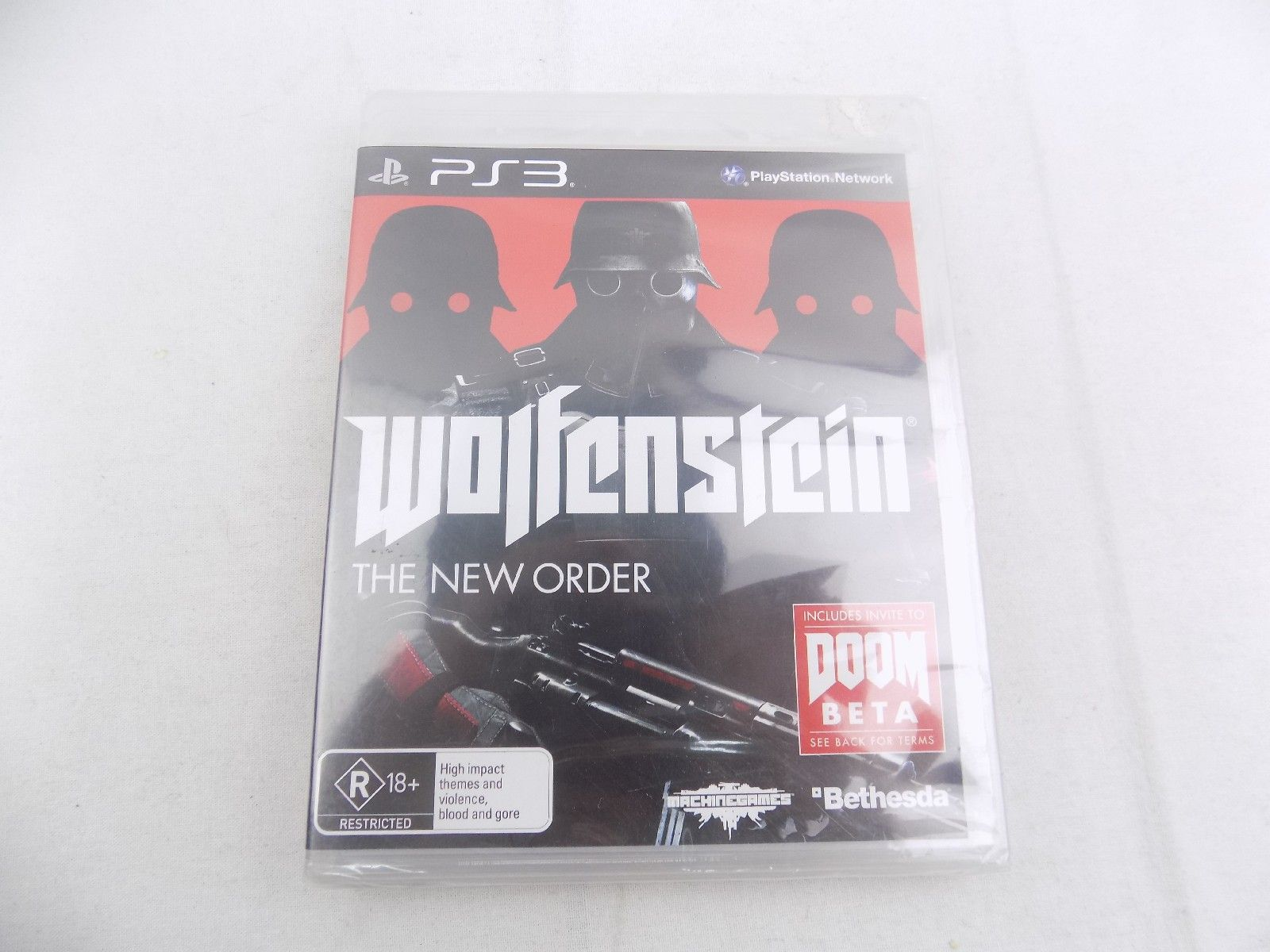 Brand New Sealed Playstation 3 Ps3 Wolfenstein The New Order Free ...