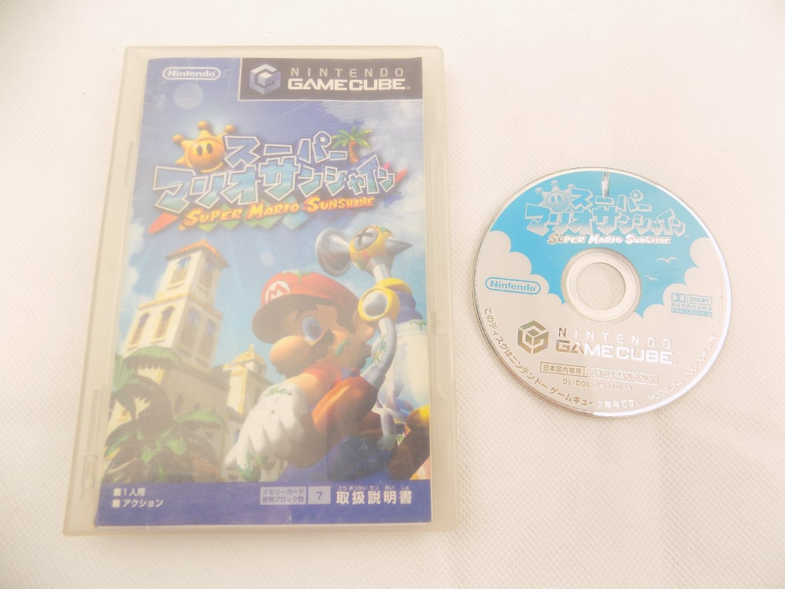 super mario sunshine disc