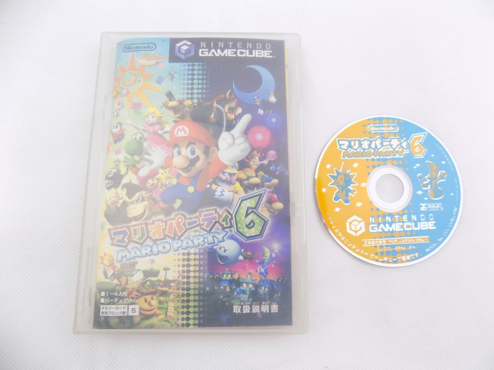 Mint Disc Nintendo Gamecube Mario Party 6 Japanese Free Postage ...