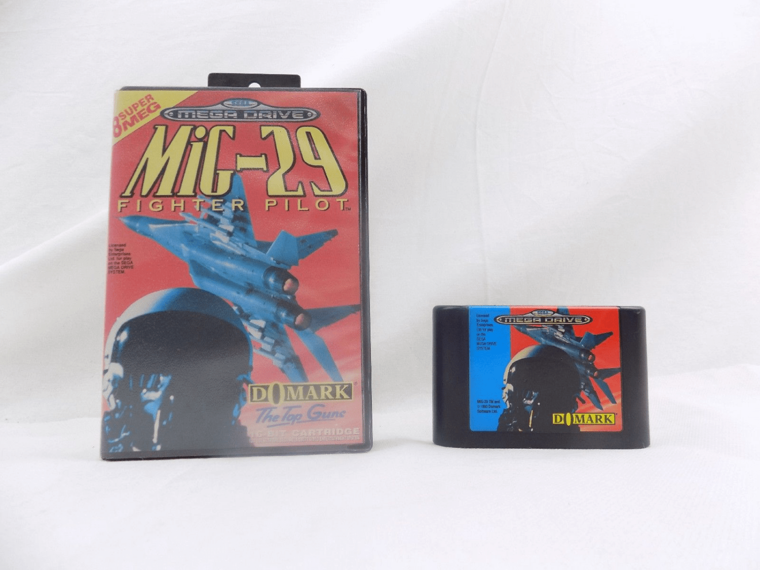 Jogo mega drive Mig 29 fighter pilot original japonês. – Casa do Colecionador