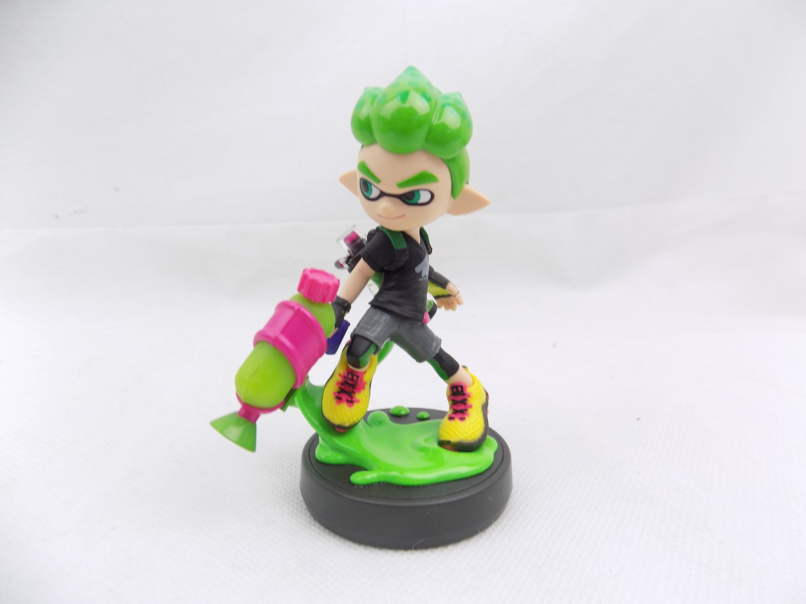 Nintendo Amiibo Inkling Boy Neon Green Splatoon 2 Starboard Games 0777