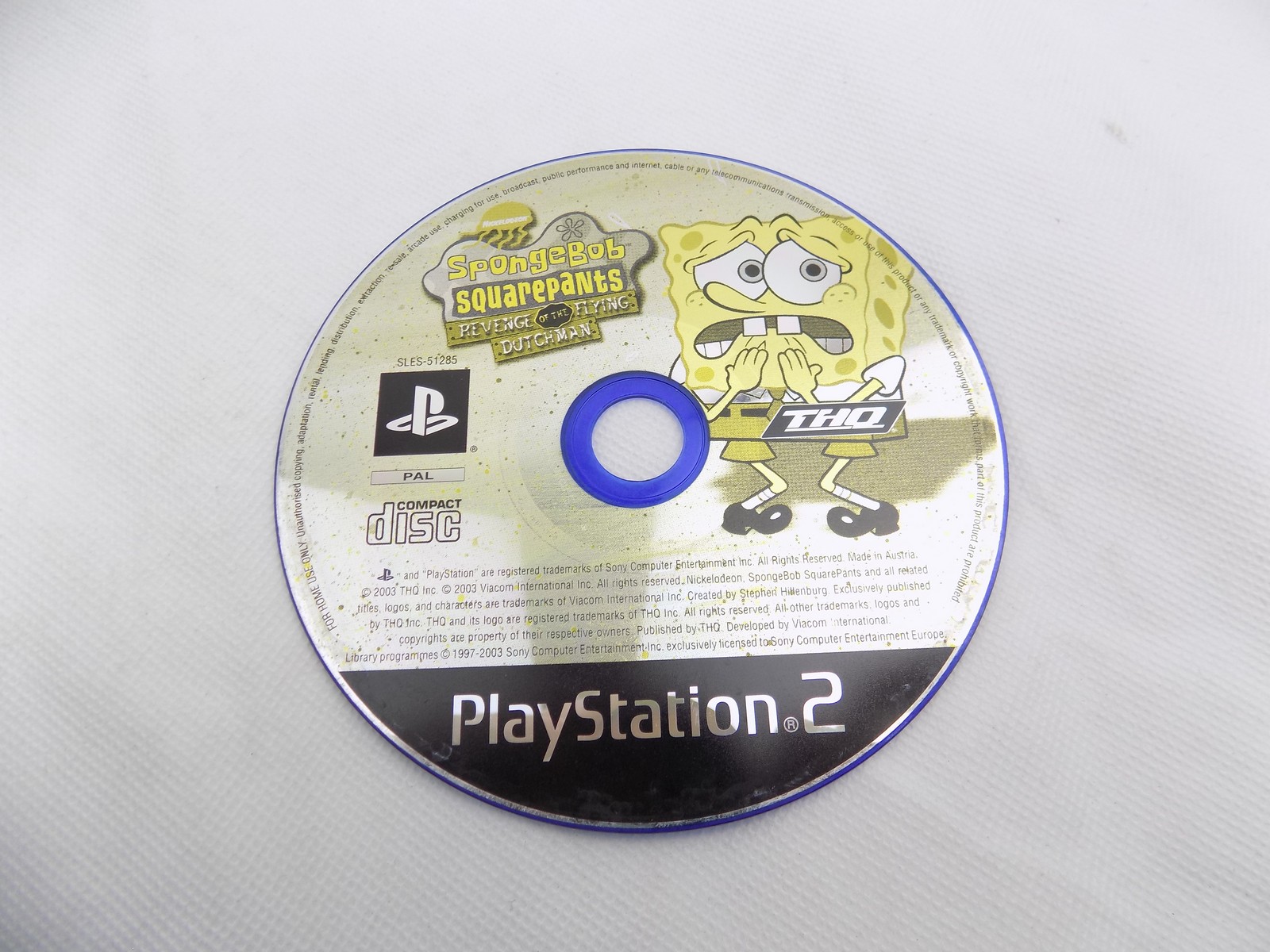 Mint Disc Playstation 2 PS2 Spongebob Squarepants: Revenge of the ...