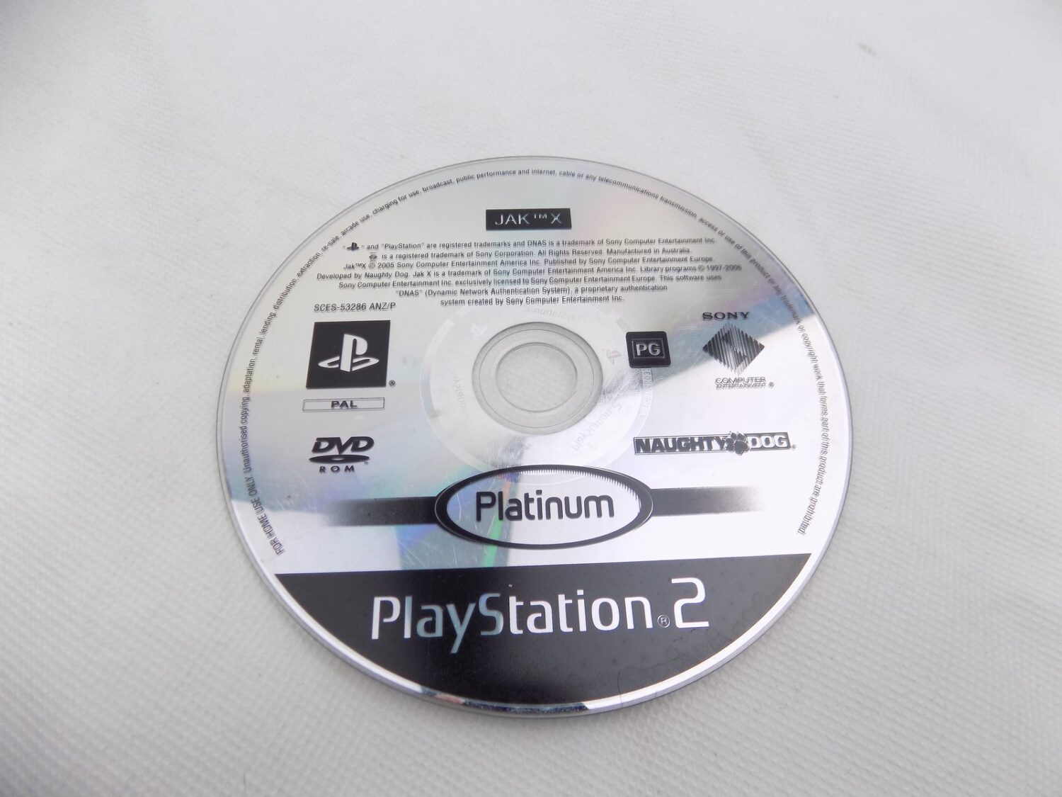 Mint Disc Playstation 2 PS2 Platinum Jak X – Disc Only Free Postage IV ...