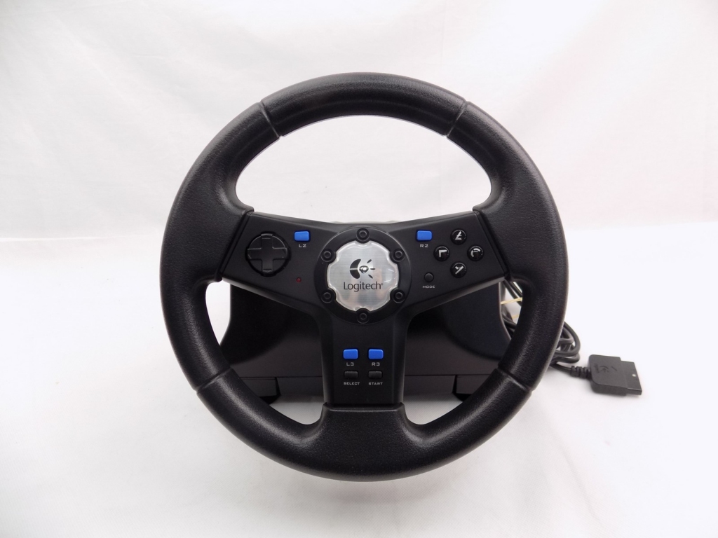 Like New PlayStation 2 Ps2 Logitech Rally Vibration Feedback Wheel ...