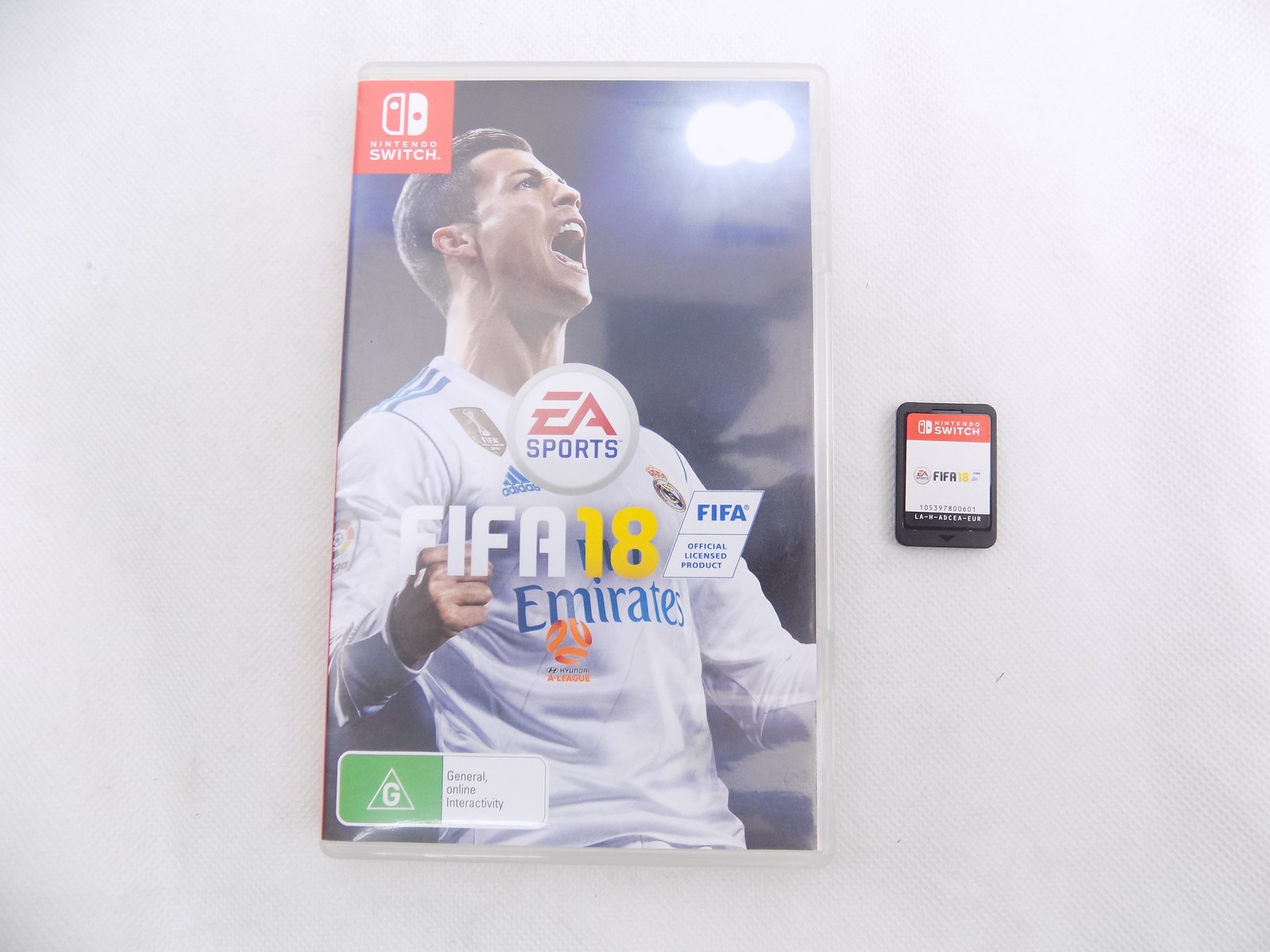 Like New Nintendo Switch Fifa 18 2018 2K18 Free Postage