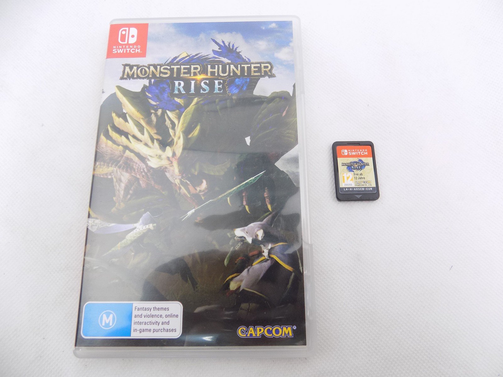 Like New Nintendo Switch Monster Hunter Rise