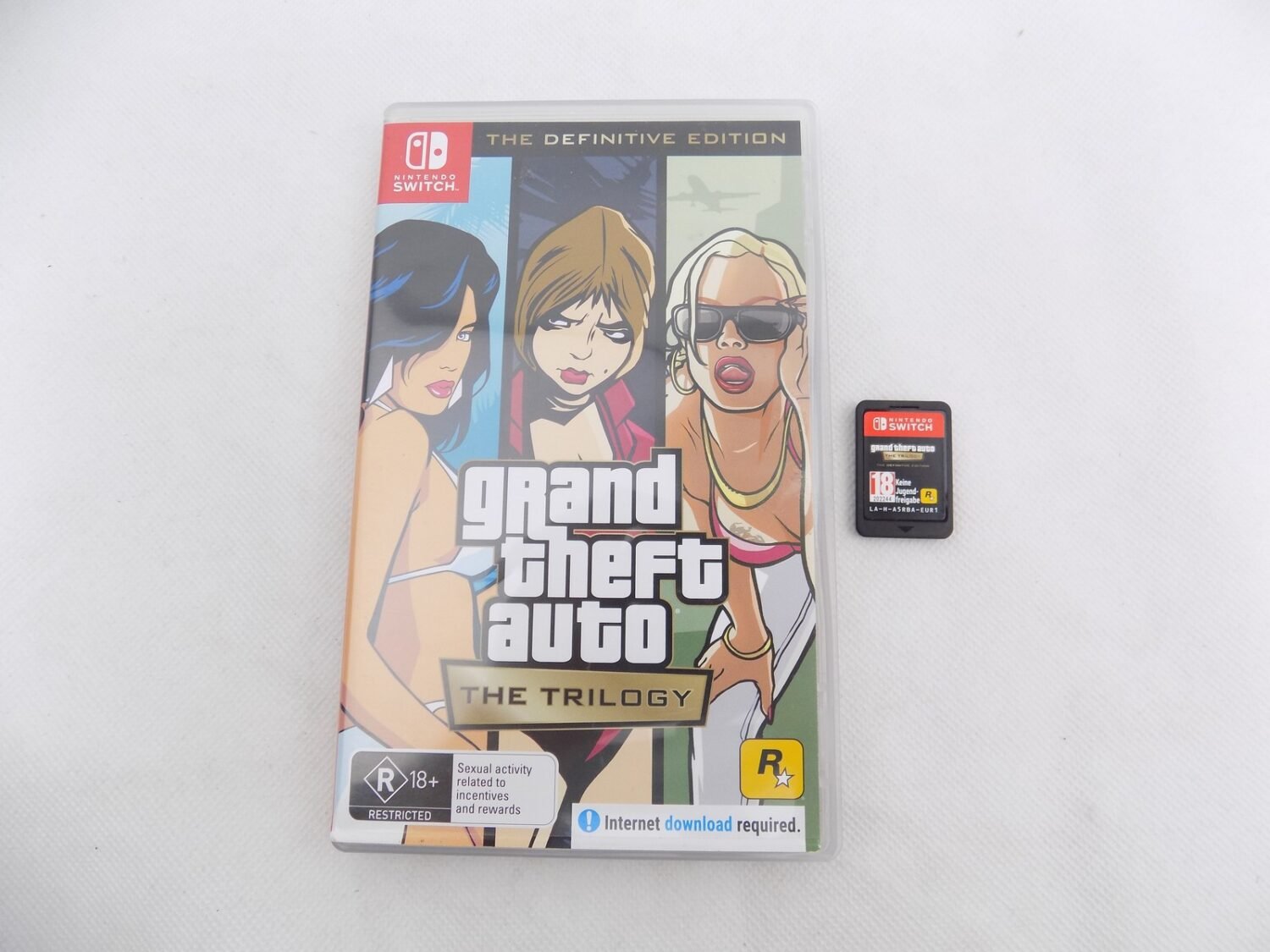 Like New Nintendo Switch Grand Theft Auto The Trilogy Definitive Edition