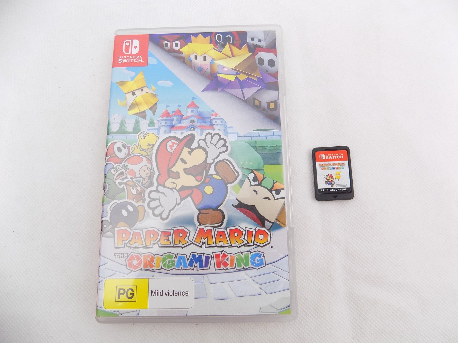 Like New Nintendo Switch Paper Mario The Origami King