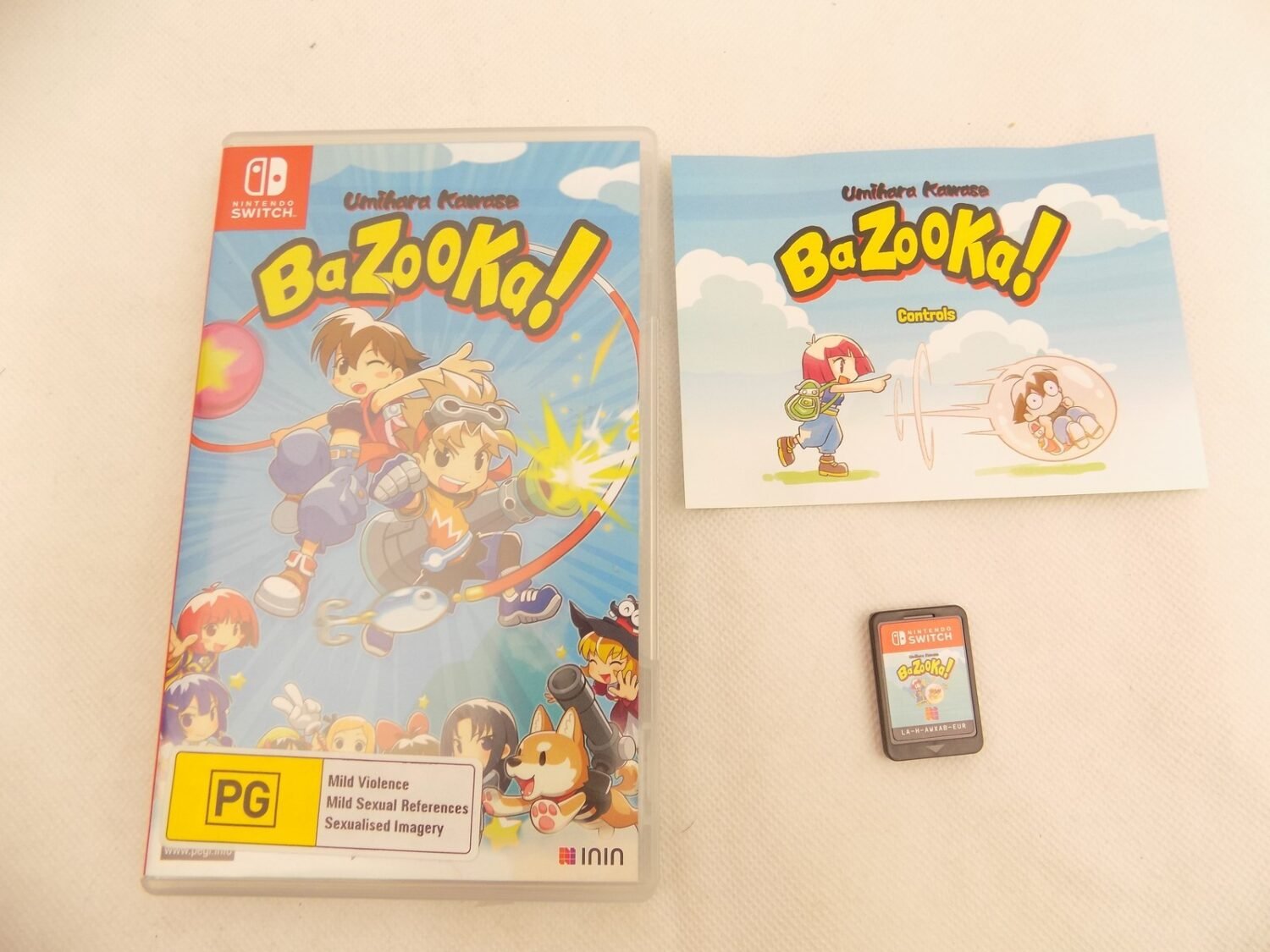 Like New Nintendo Switch Umihara Kawase Bazooka!