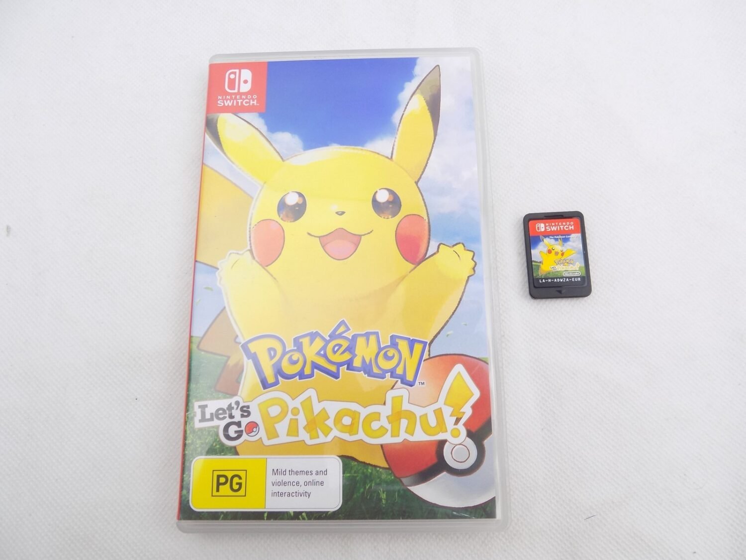 Like New Nintendo Switch Pokemon Let's Go Pikachu!