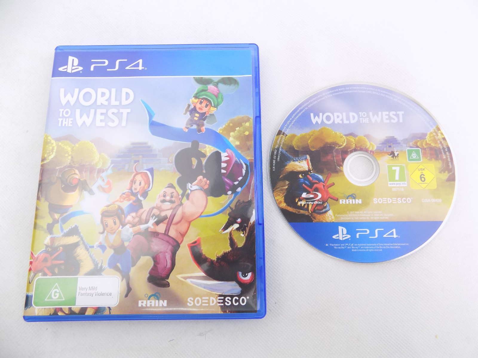 Mint Disc Playstation 4 Ps4 World to the West Free Postage - Starboard Games