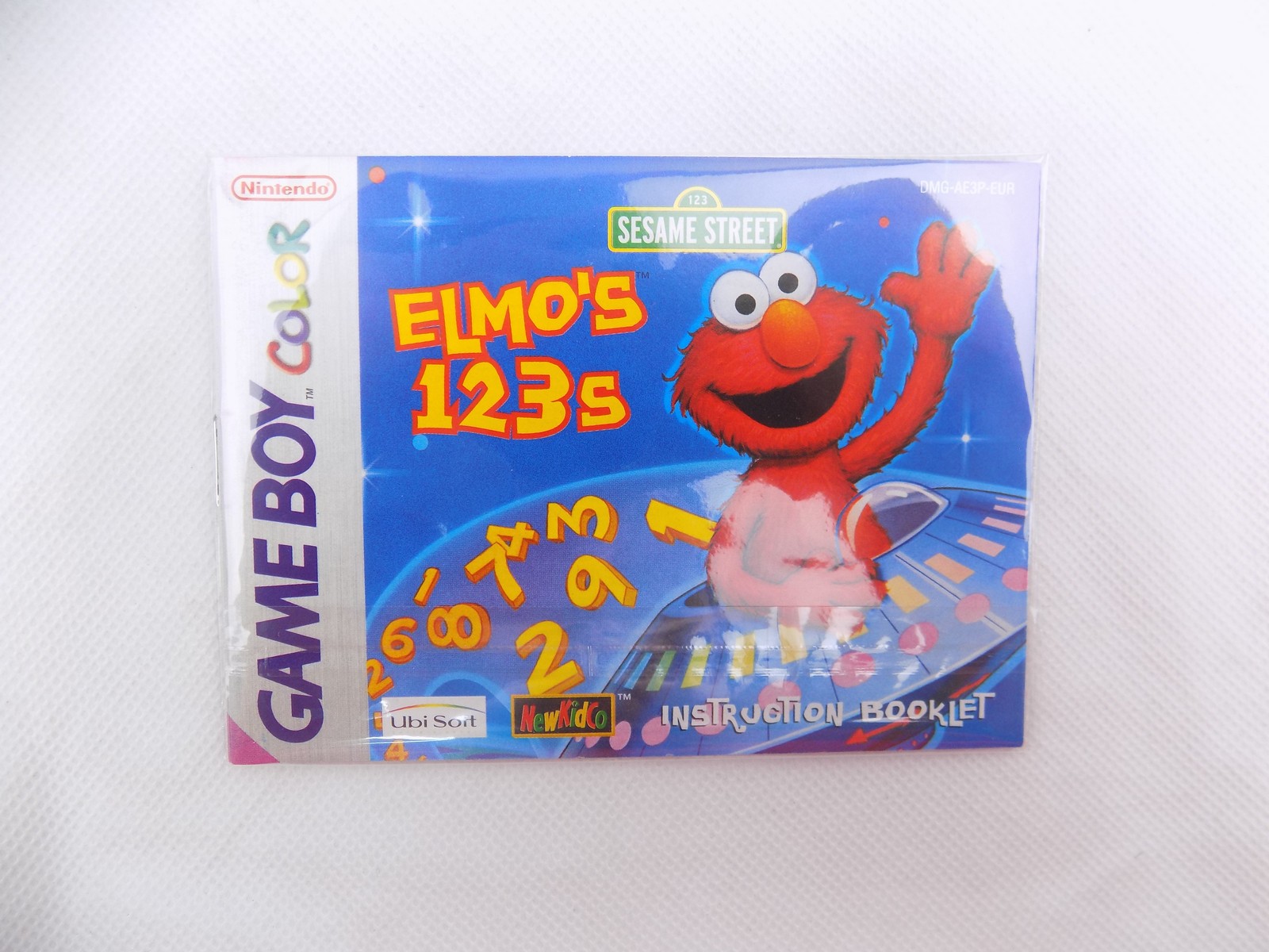 Like New Gameboy Color Elmos 123s – Manual Only – Free Postage ...