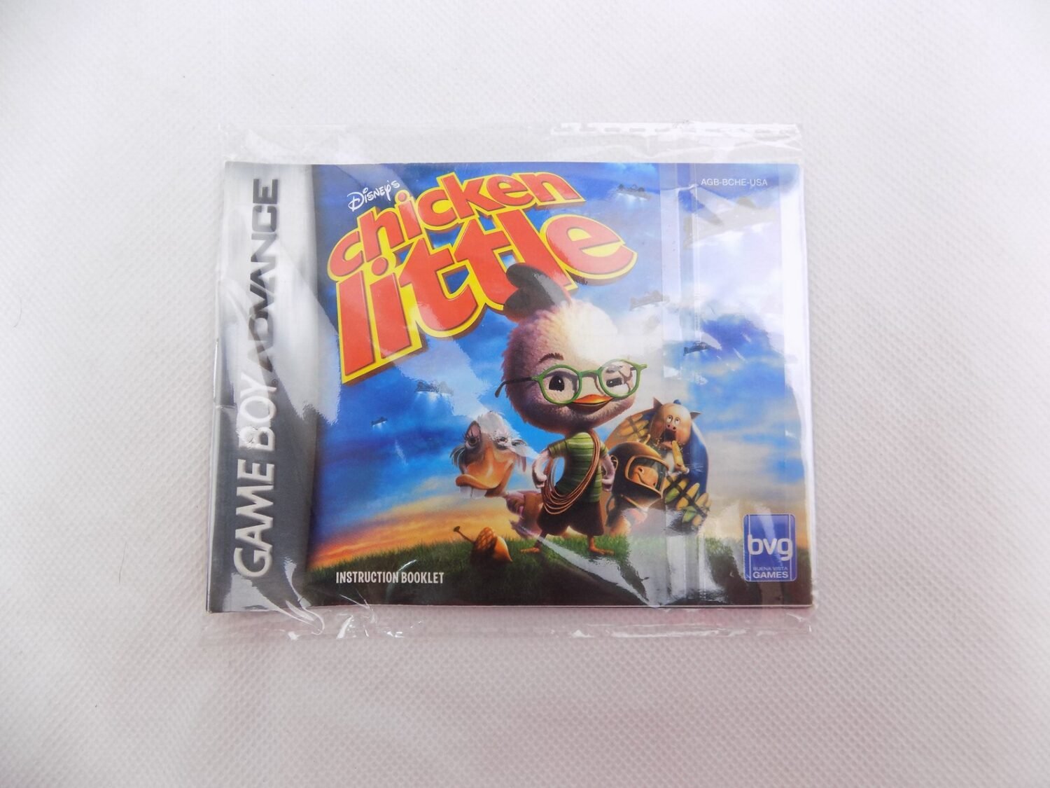 Like New Gameboy Advance Chicken Little - Manual Only