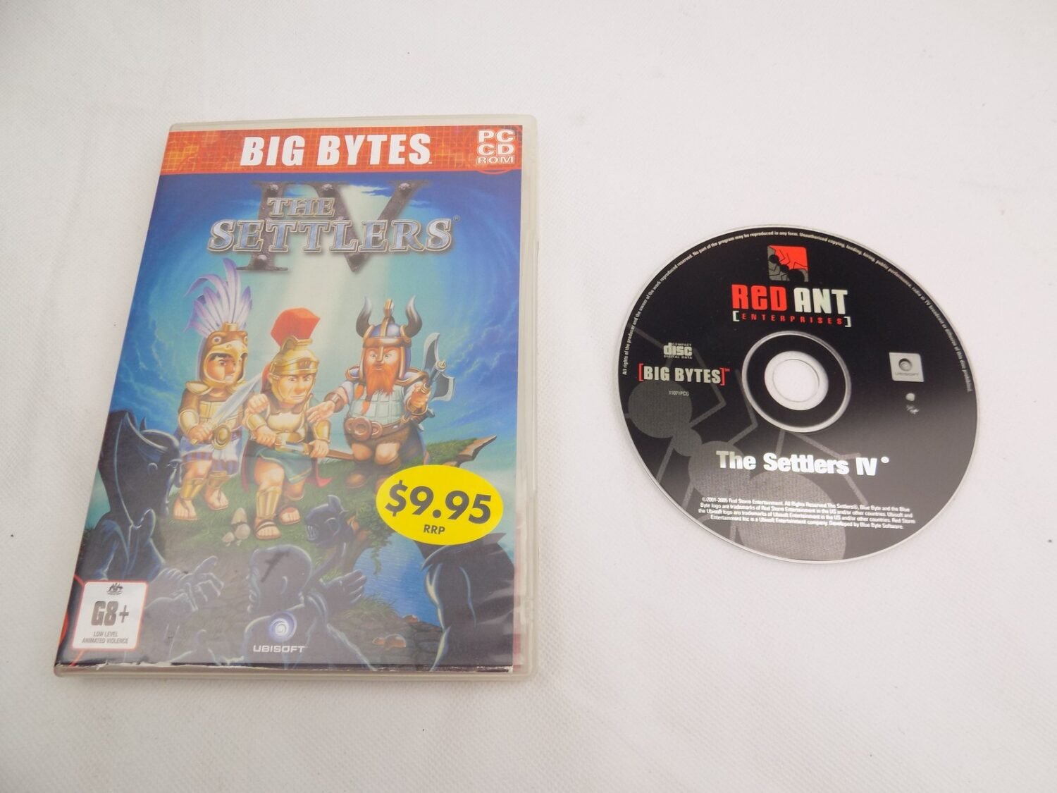 Mint Disc PC The Settlers IV