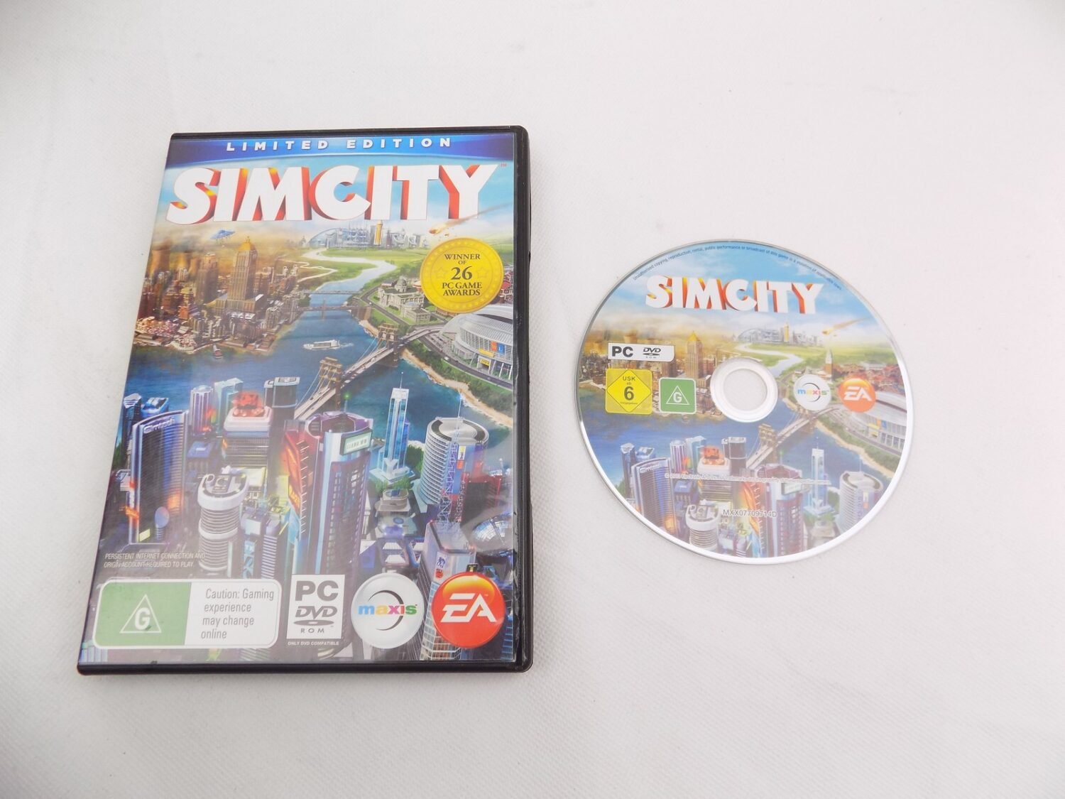 Mint Disc PC Sim City Limited Edition