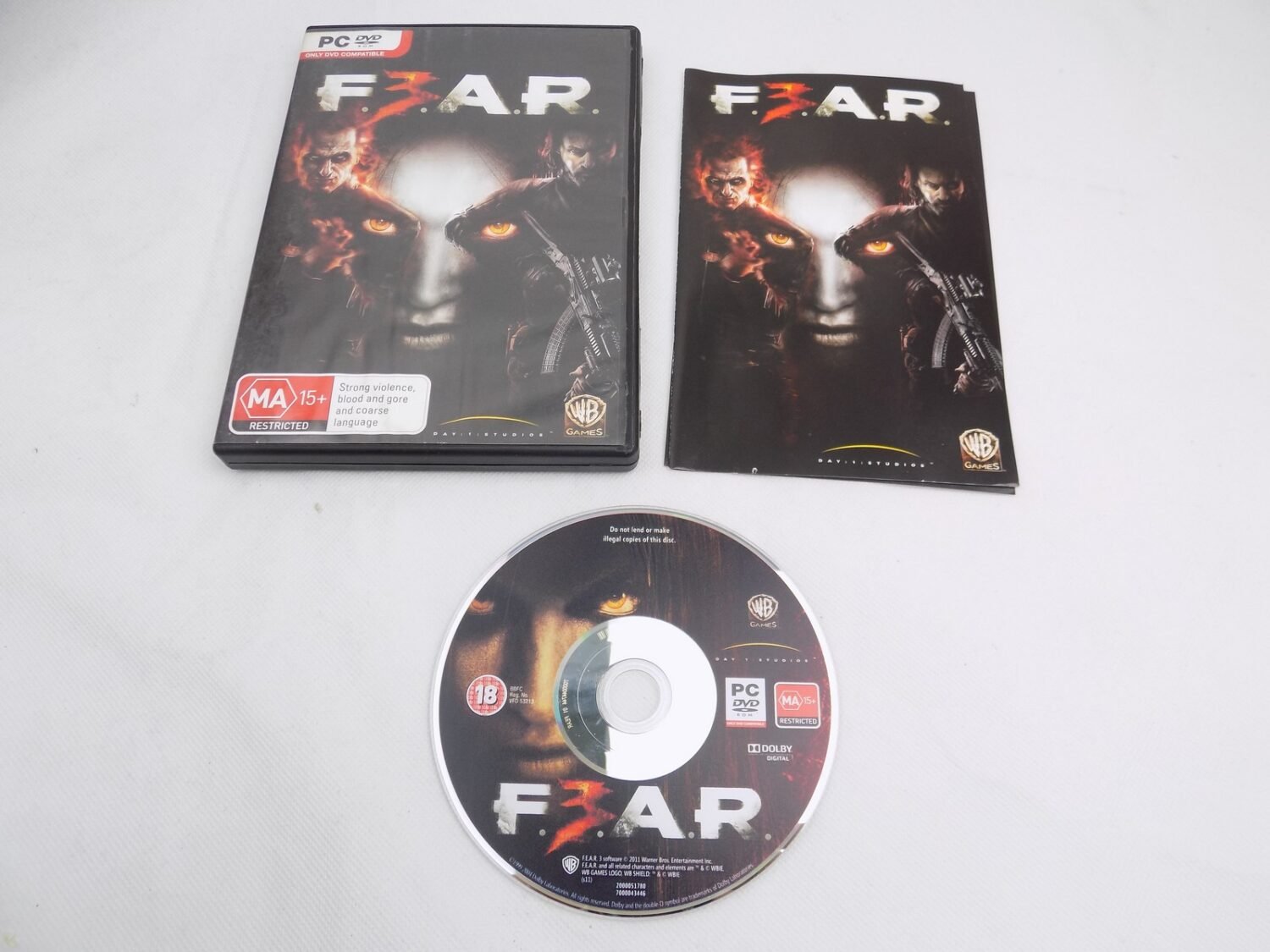 Mint Disc PC F3AR - Fear 3