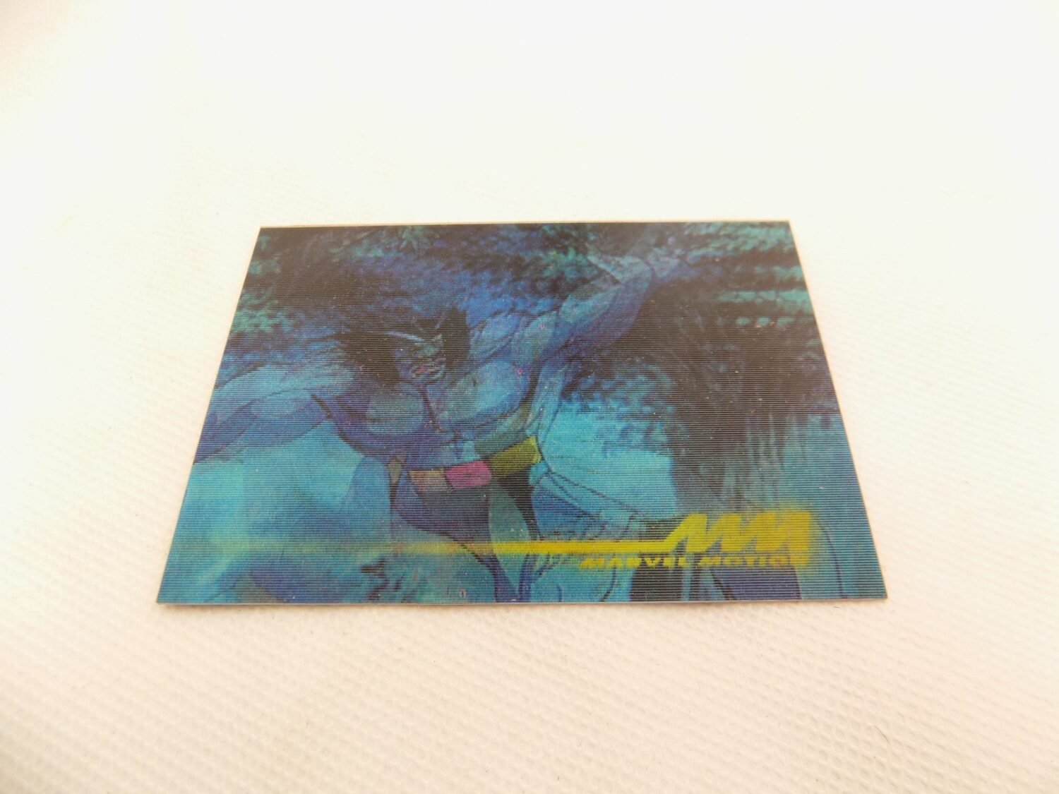 Like New Marvel Motion Skybox Beast 1 X-Men Holographic Trading Card