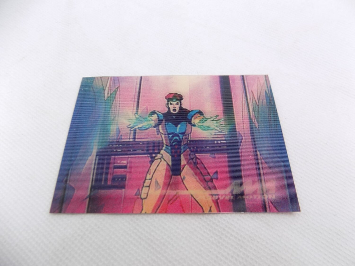 Like New Marvel Motion Skybox Phoenix 9 X-Men Holographic Trading Card