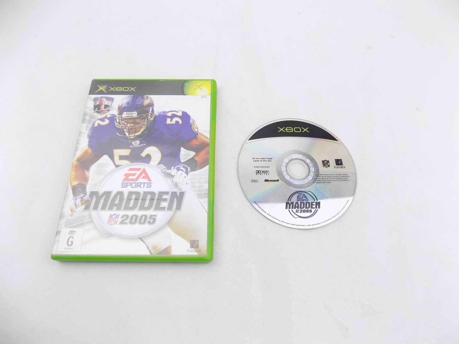 Mint Disc Xbox Original EA Sports Madden 2005 – No Manual Free Postage ...