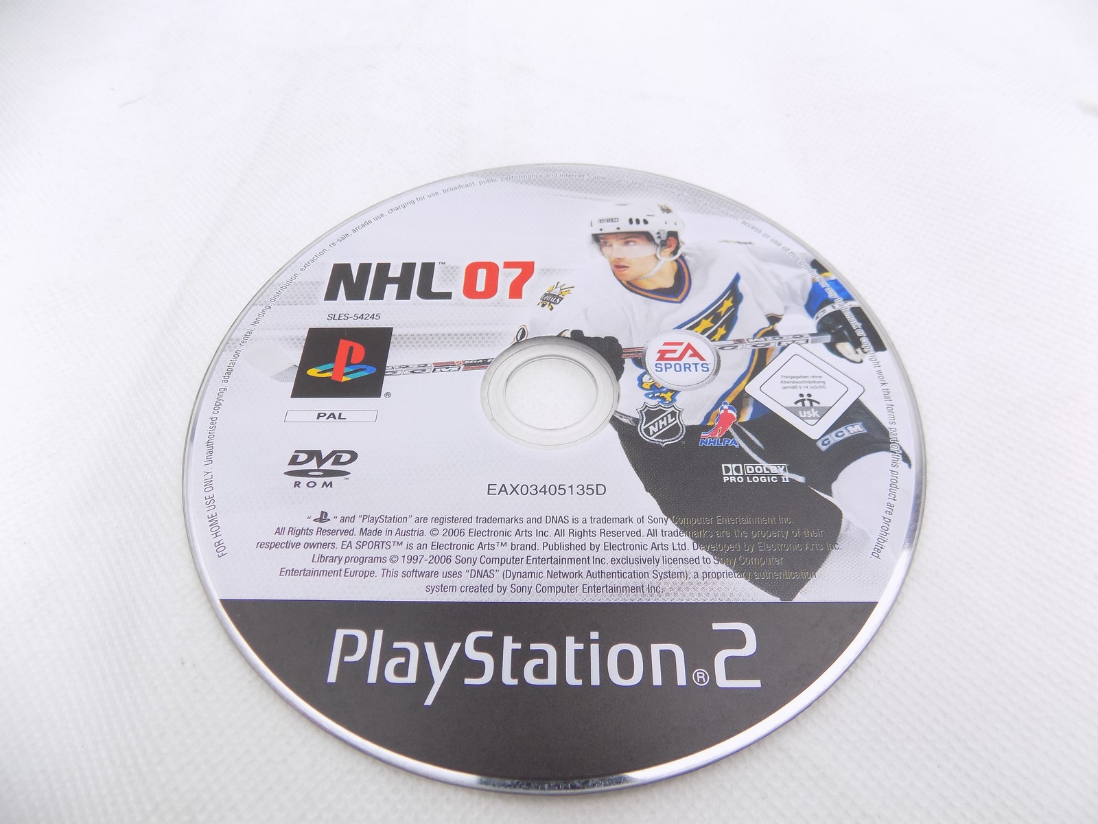 Mint Disc Playstation 2 PS2 NHL 07 – Disc Only Free Postage IV – 199 ...