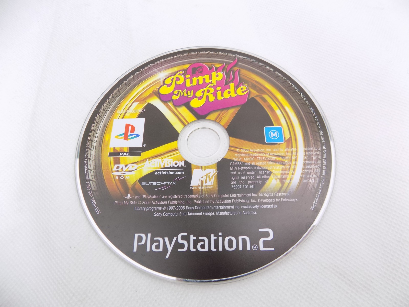 Mint Disc Playstation Ps Pimp My Ride Disc Only Free Postage Iv