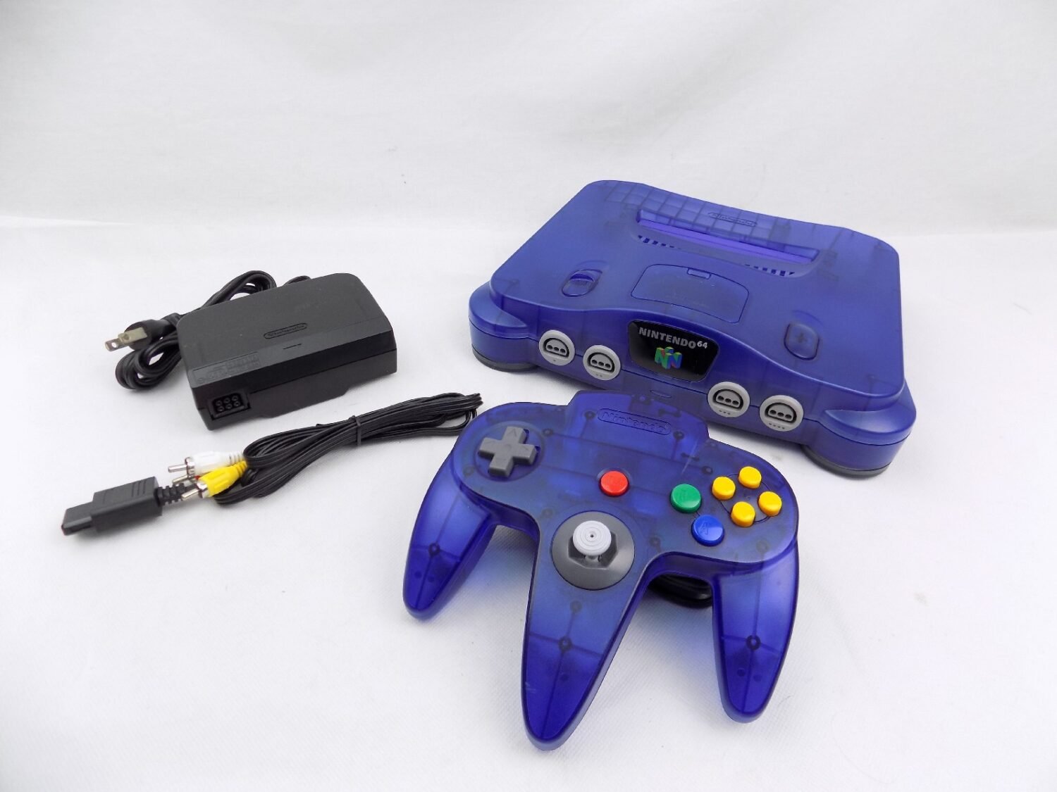 Like New Grape Nintendo 64 N64 Console + Controller  - AUS